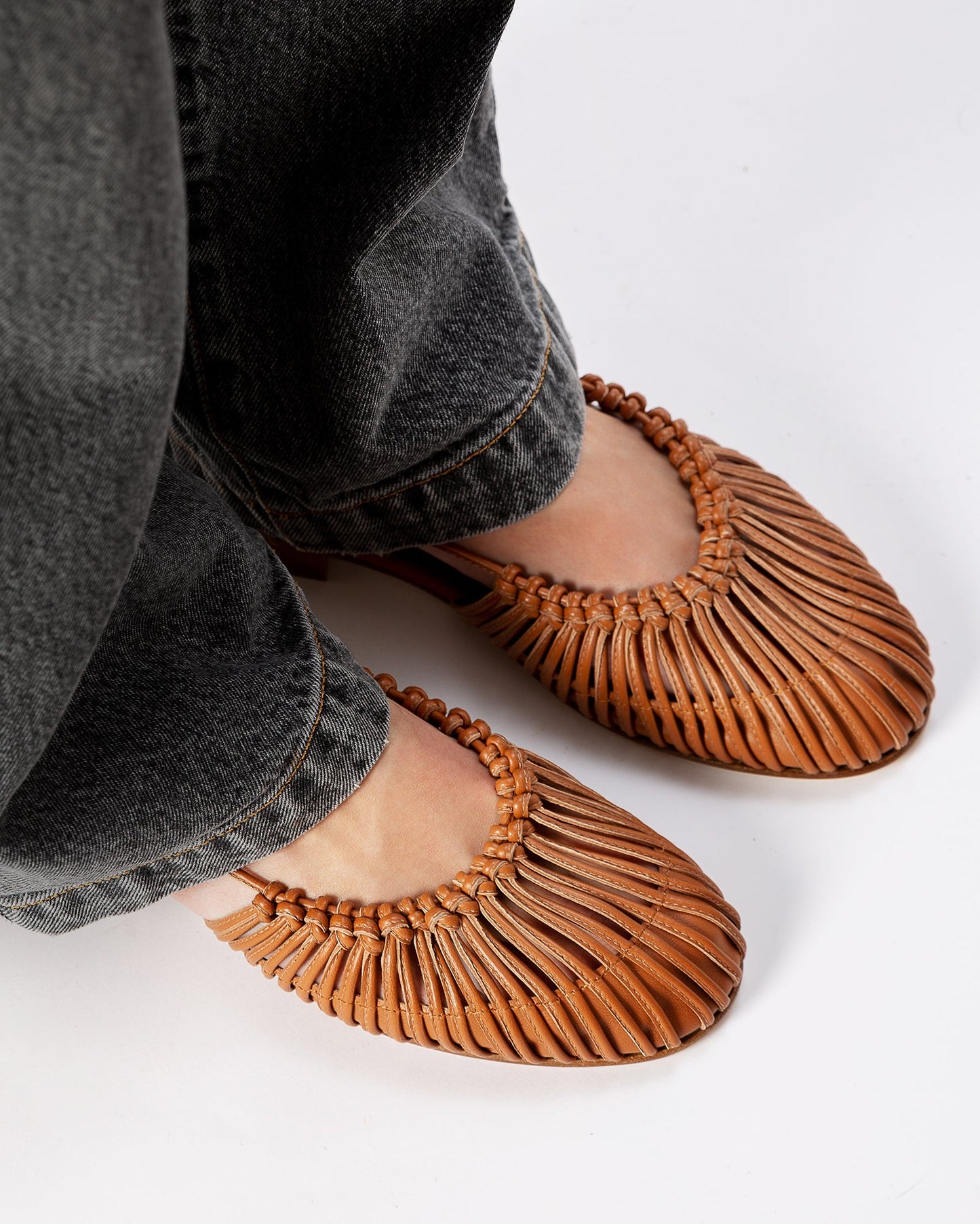 Hereu Outlet MANTERA - Round-Toe Knotted Sandal - Women