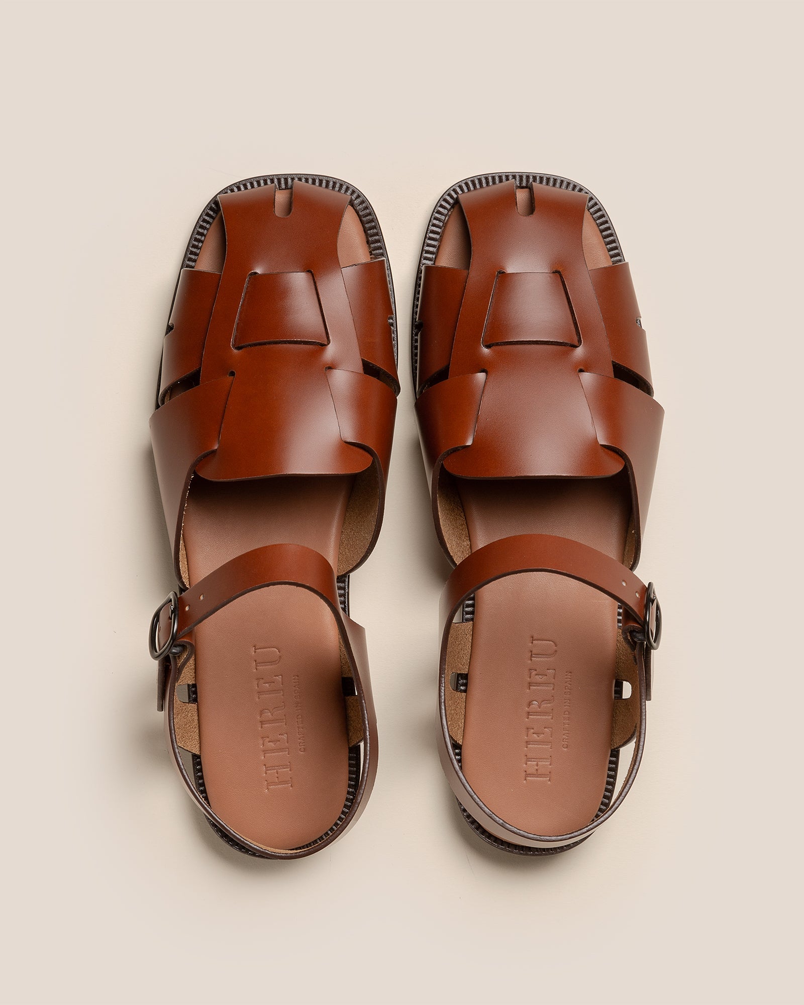 Hereu On sale PEDRA - Squared Closed-Toe Fisherman Sandal - Women
