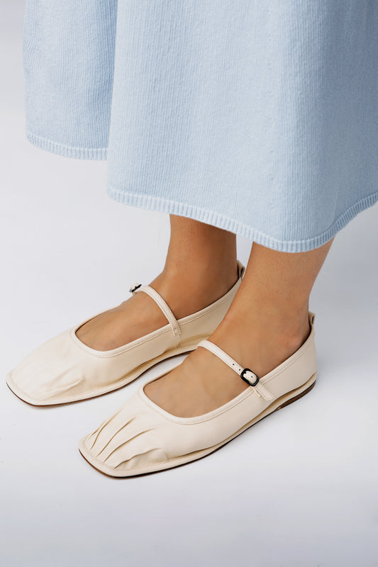 Hereu US DANSA - Pleated-Toe Mary Jane Pump - Women