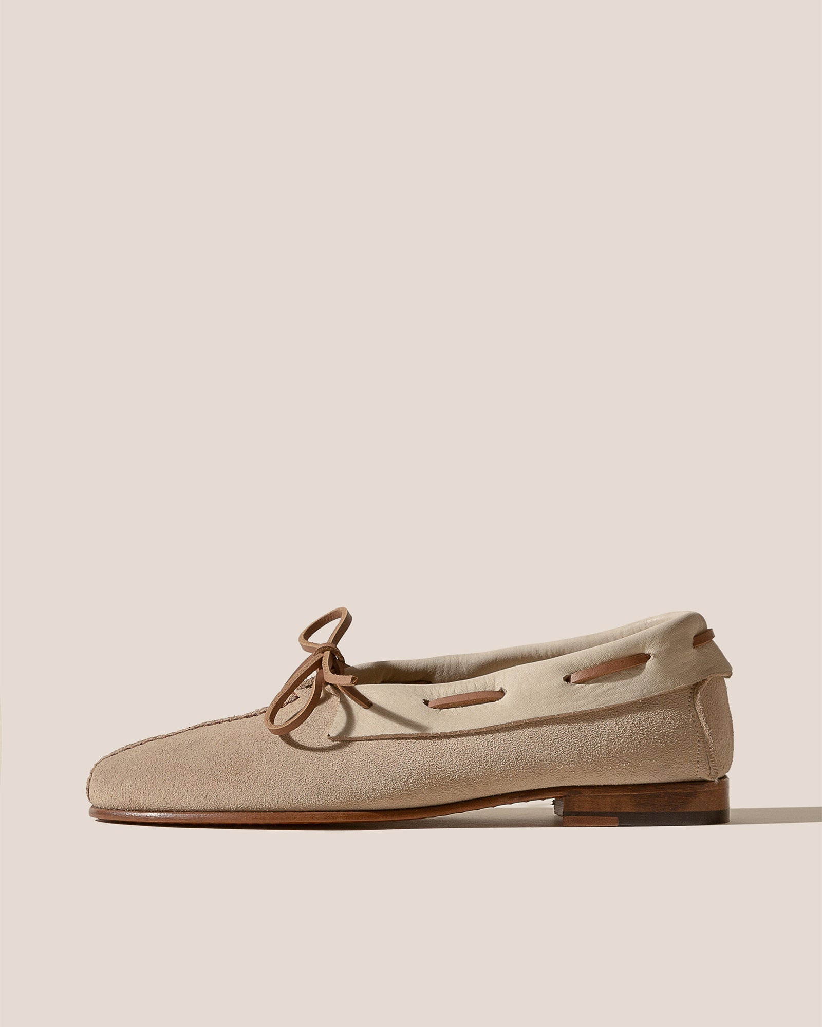 Hereu Online TILLA SUEDE - Deconstructed Suede Babouche - Women