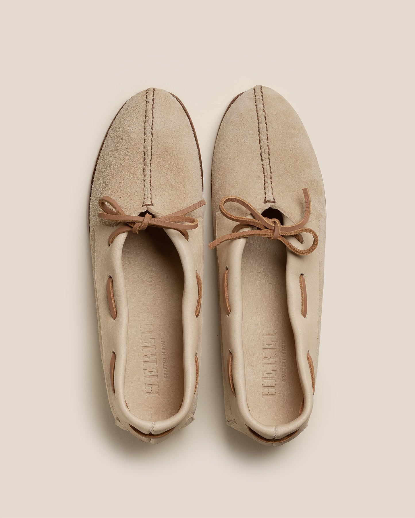 Hereu Online TILLA SUEDE - Deconstructed Suede Babouche - Women