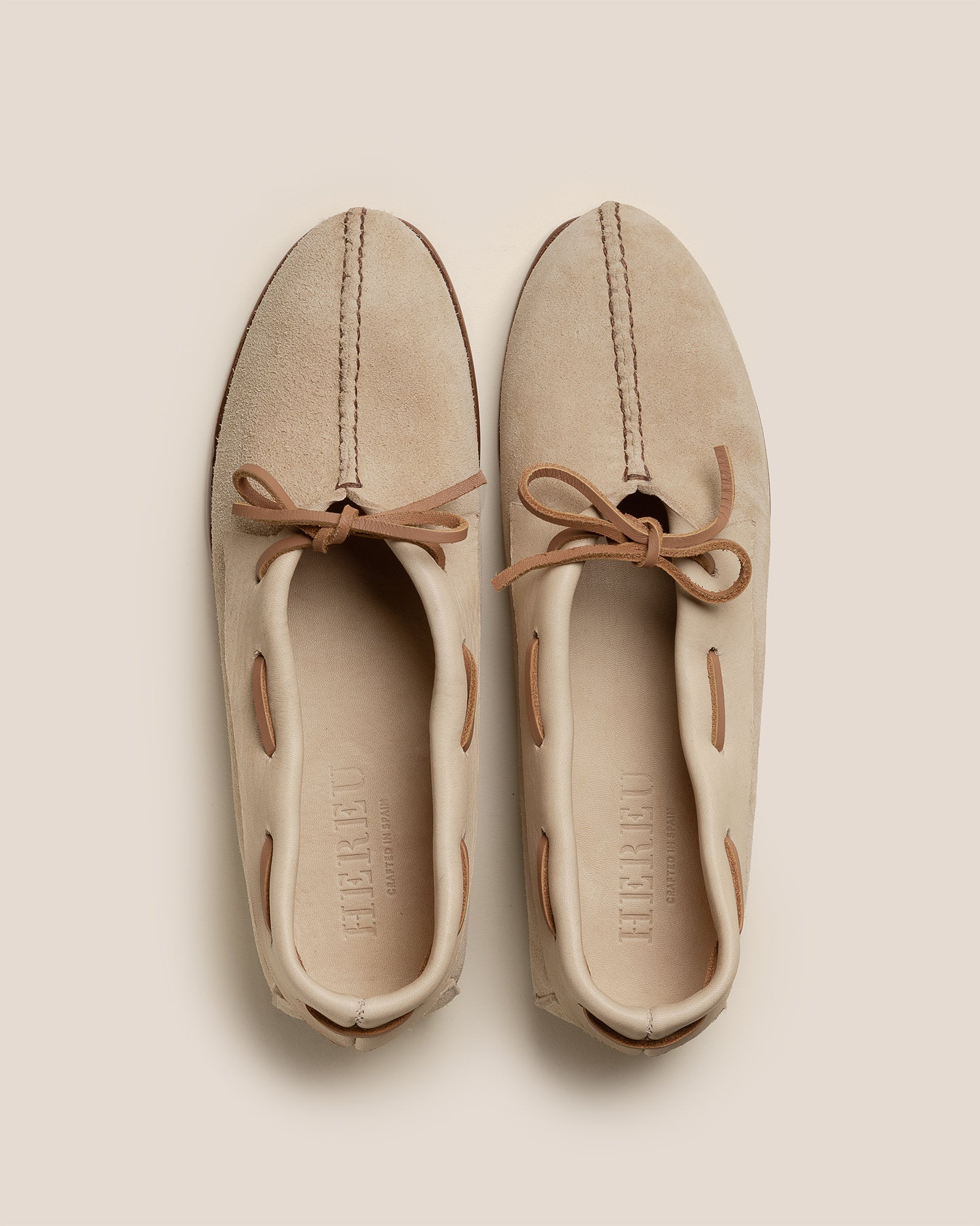 Hereu Online TILLA SUEDE - Deconstructed Suede Babouche - Women