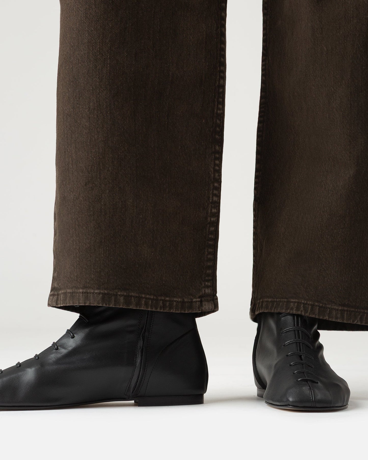 Hereu Sale PLEGADA BOOT - Deconstructed Lace-up Boot - Women