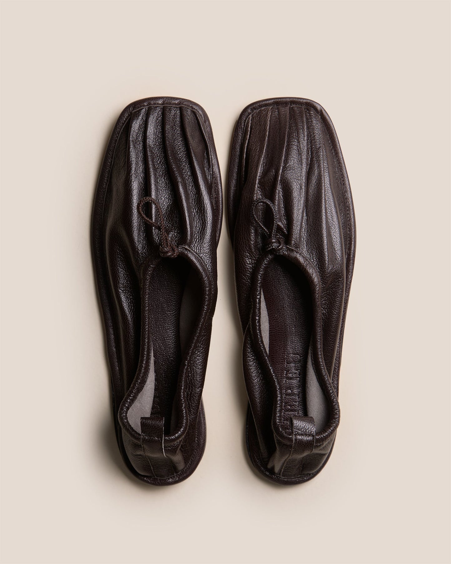 Hereu On sale PUNTERA SUPPLE SHINY - Pleated-Toe Pump - Women