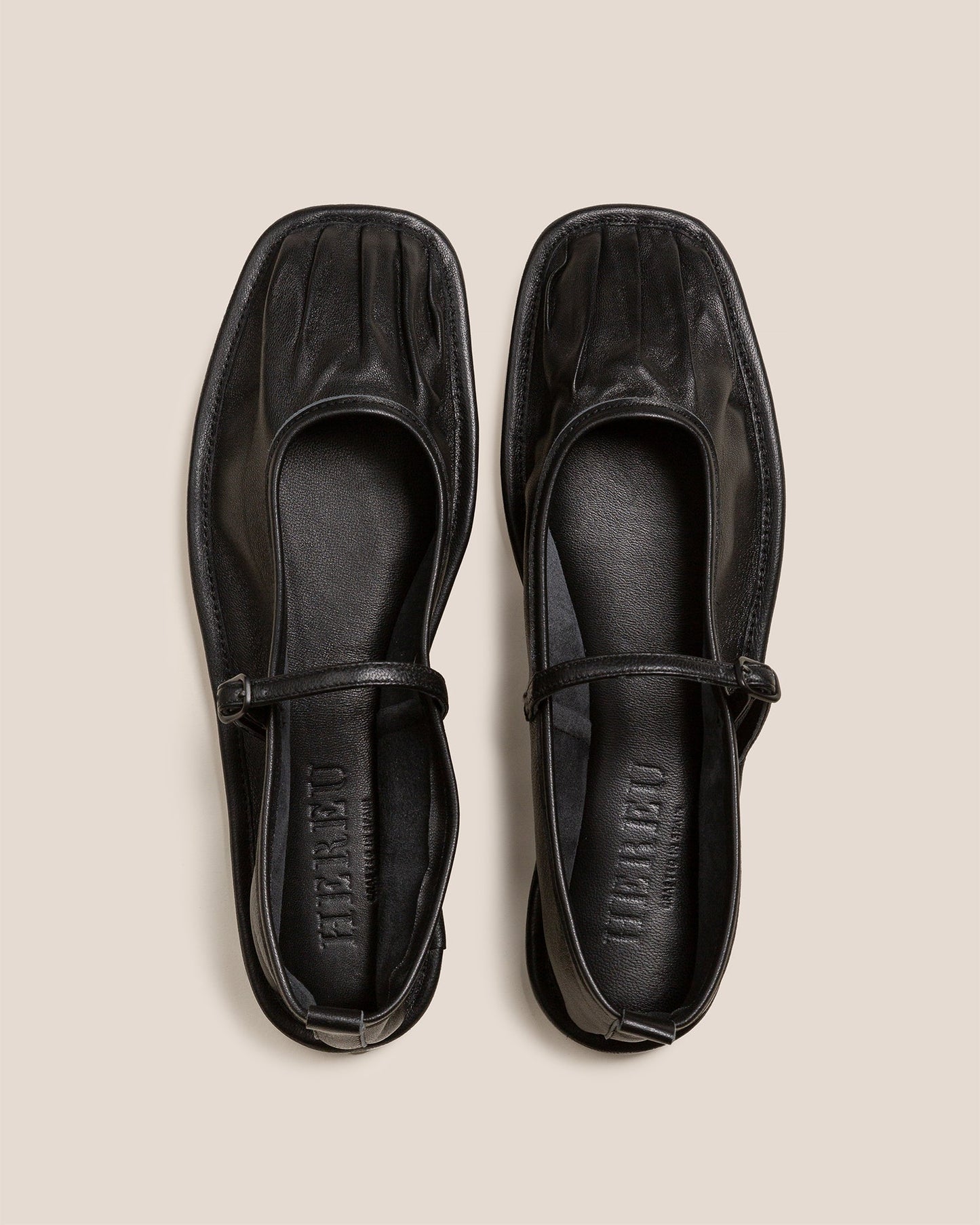 Hereu Outlet DANSA - Pleated-Toe Mary Jane Pump - Women
