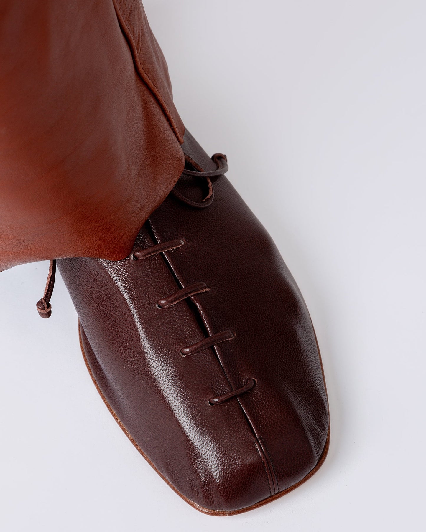 Hereu On sale PLEGADA SHINY - Deconstructed Lace-up Shoe - Women