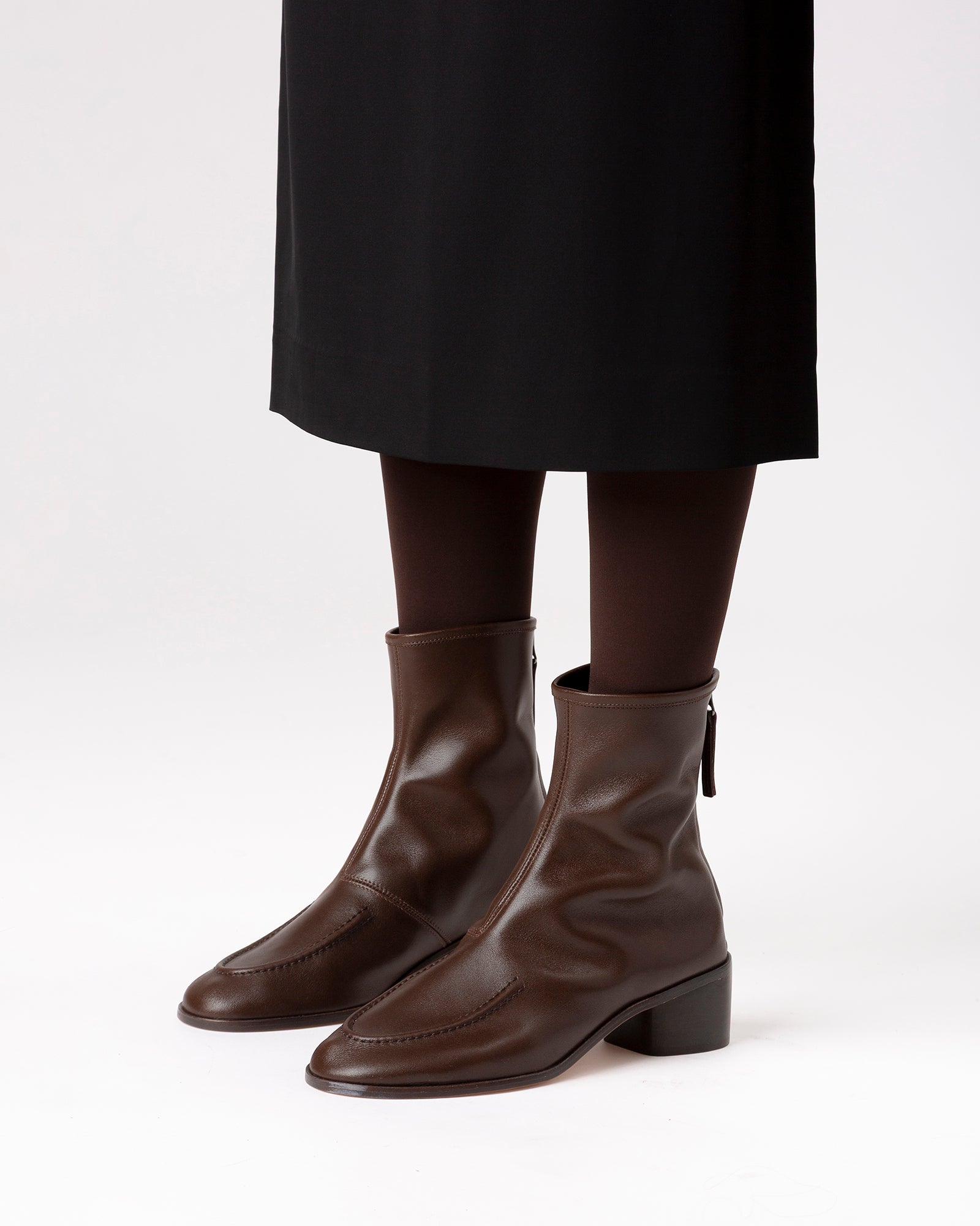 Hereu Online JULIOL BOOT HEELED - Soft Low-Calf Boot - Women
