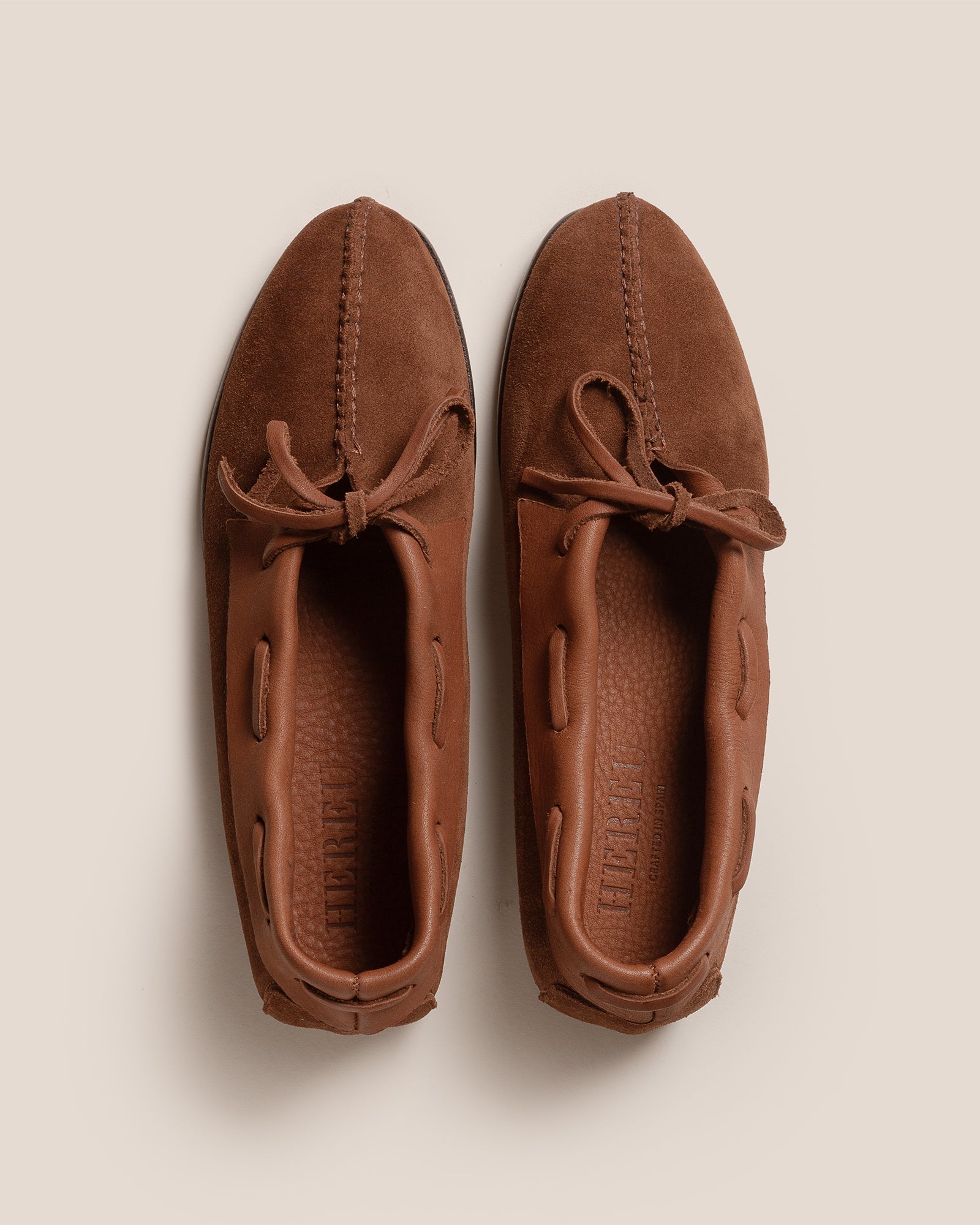 Hereu TILLA SUEDE - Deconstructed Suede Babouche - Women