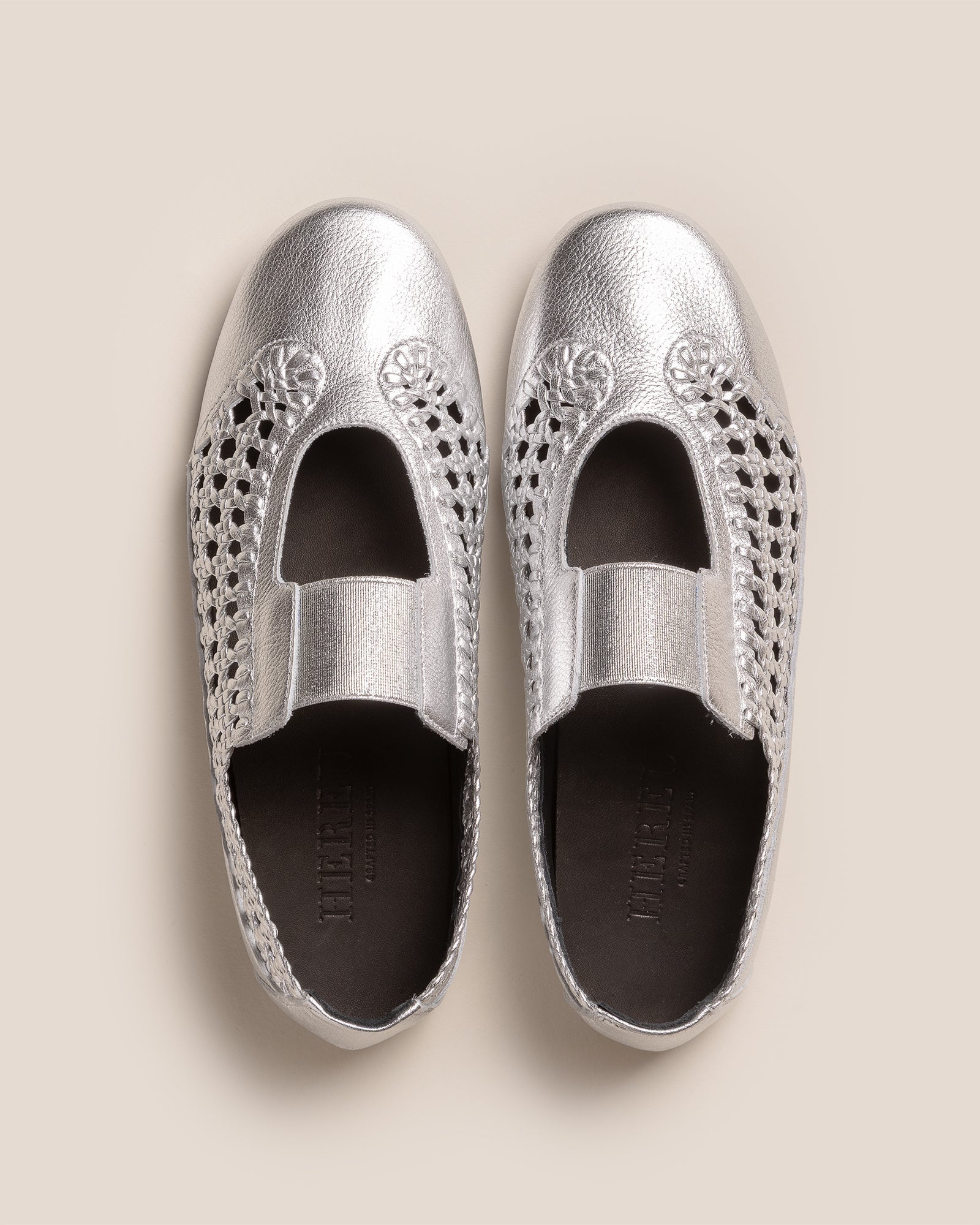 Hereu US ESPORTIU MARY JANE WOVEN METALLIC - Sporty Mary Jane Shoe - Women