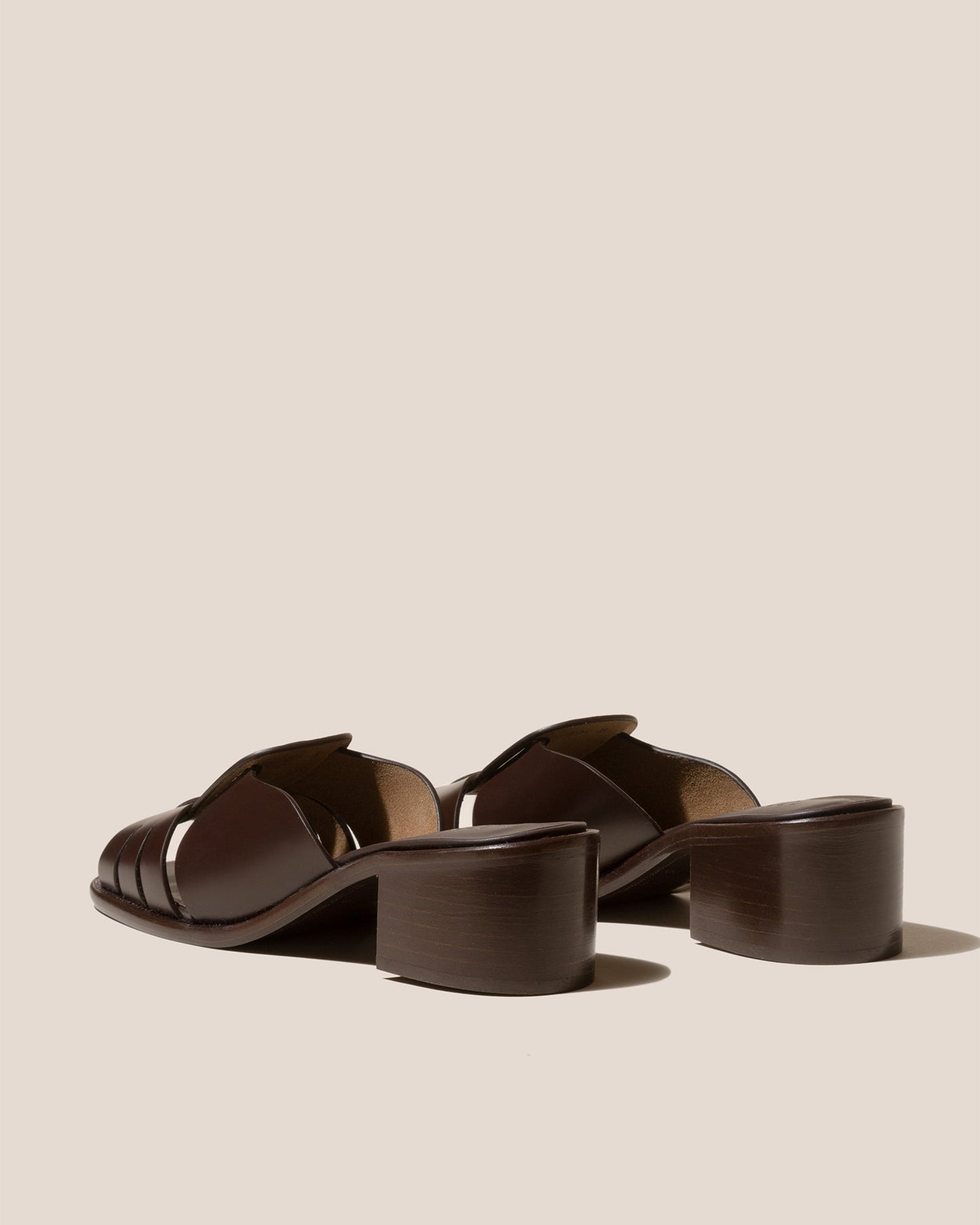 Hereu On sale ANCORA SQUARED HEELED SLIDE - Heeled Fisherman Slide - Women