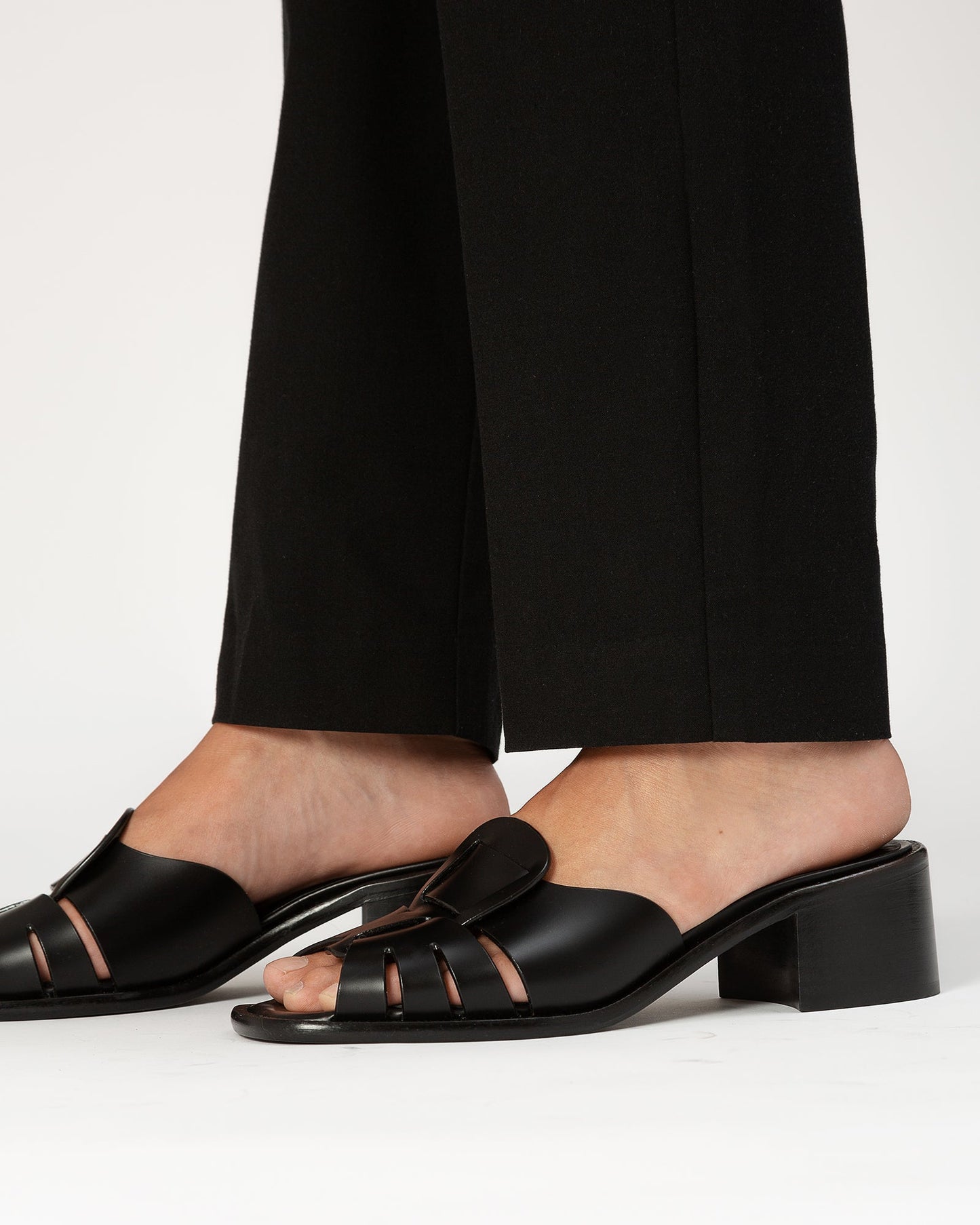 Hereu Sale ANCORA SQUARED HEELED SLIDE - Heeled Fisherman Slide - Women