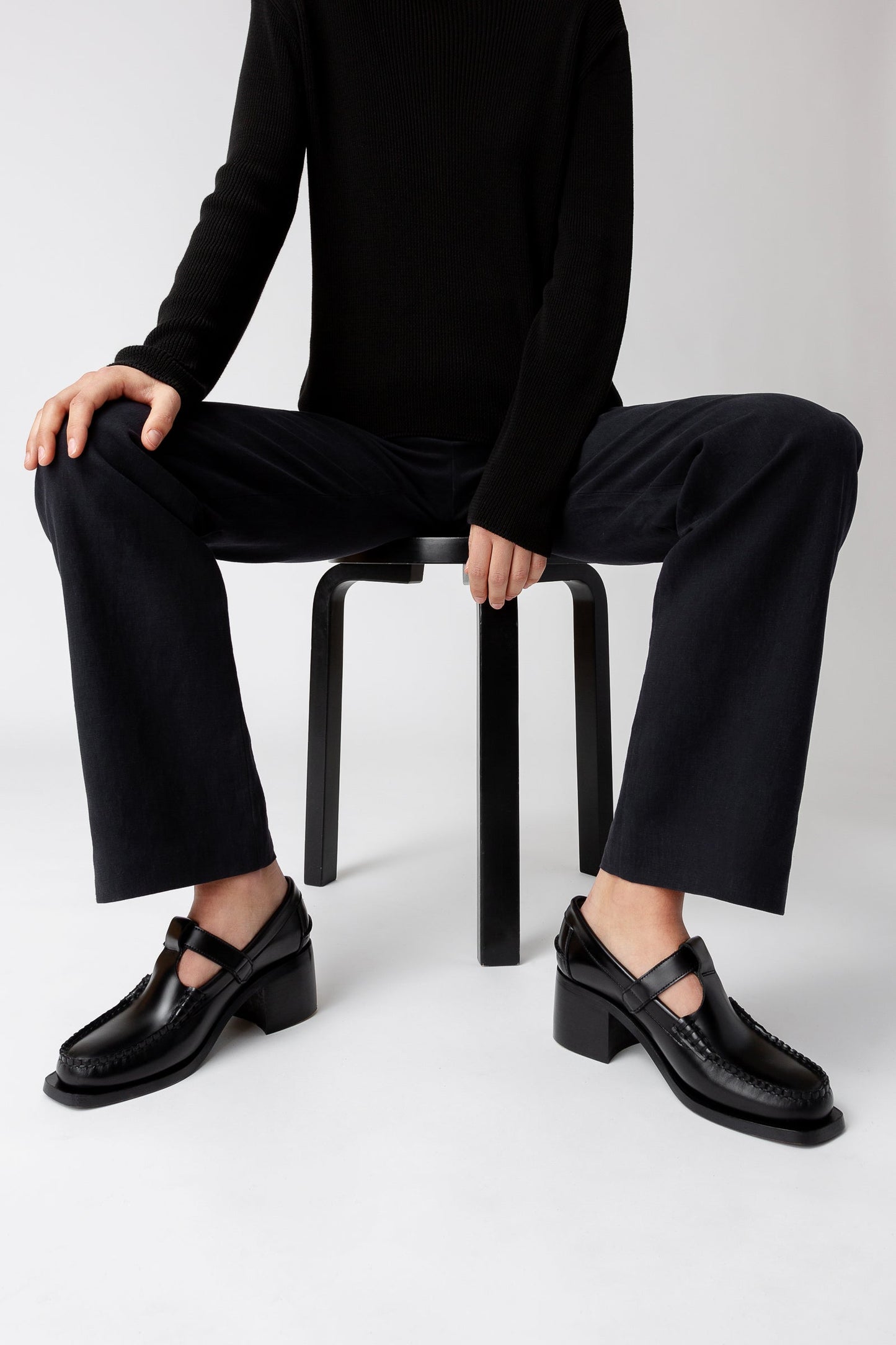 Hereu For sale ALBER HEELED - T-Bar Loafer - Women