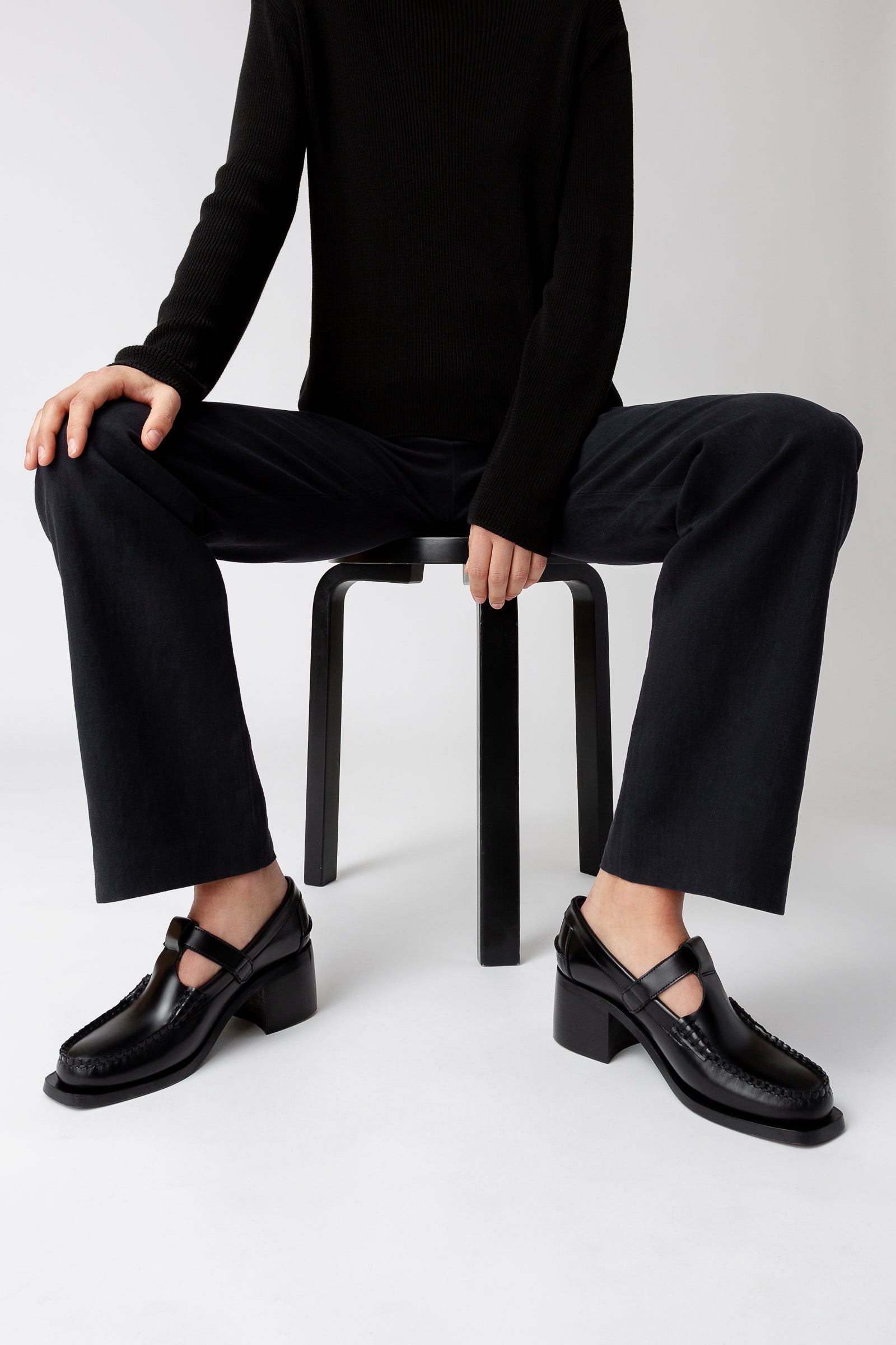Hereu For sale ALBER HEELED - T-Bar Loafer - Women