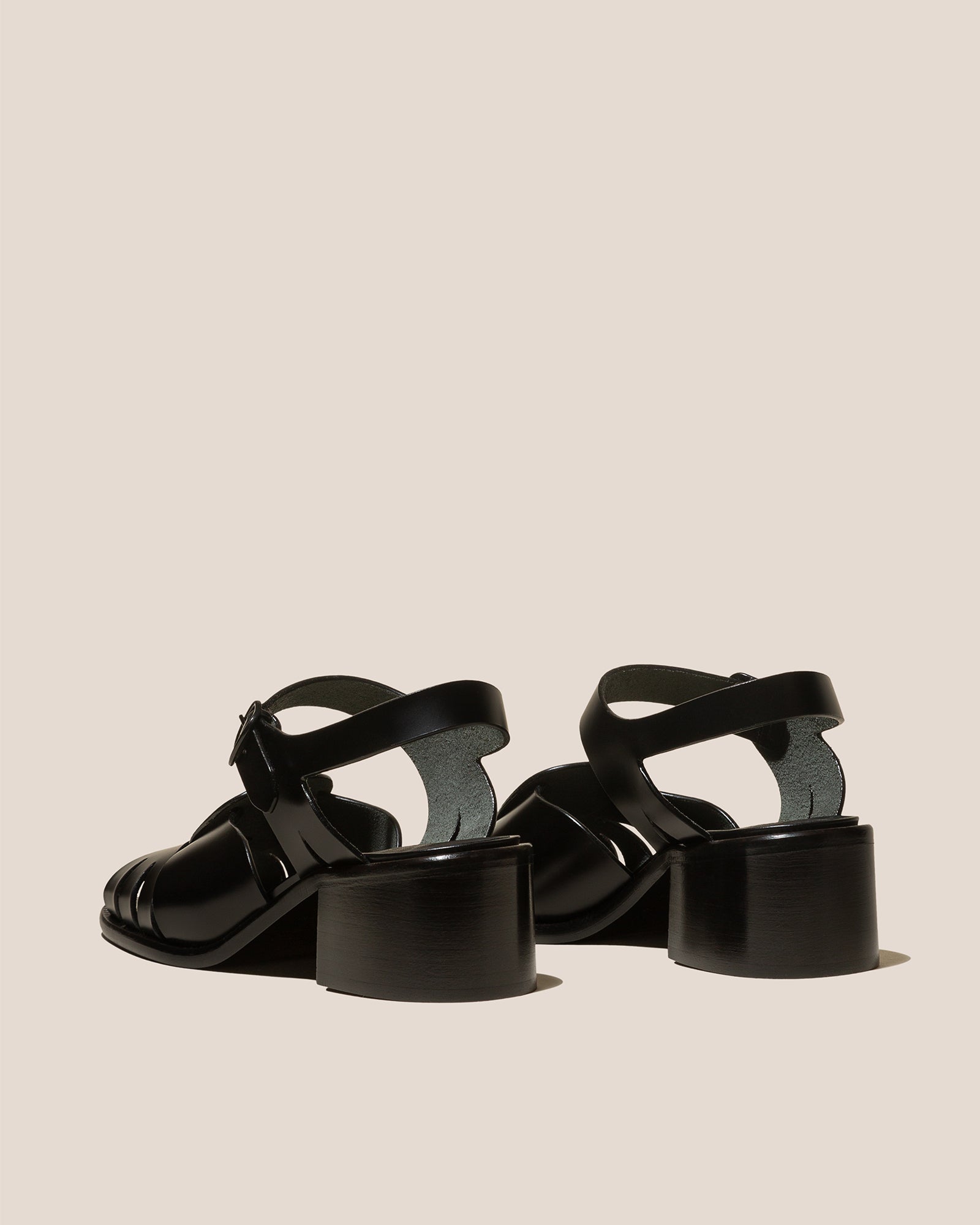 Hereu Discount ANCORA SQUARED HEELED - Open-Toe Fisherman Sandal - Women