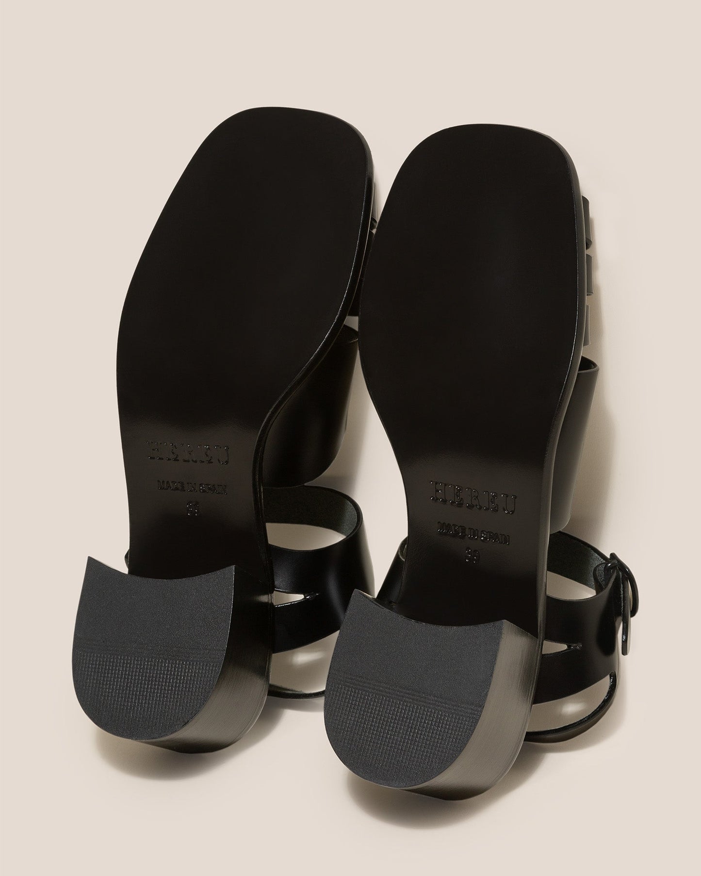Hereu Discount ANCORA SQUARED HEELED - Open-Toe Fisherman Sandal - Women