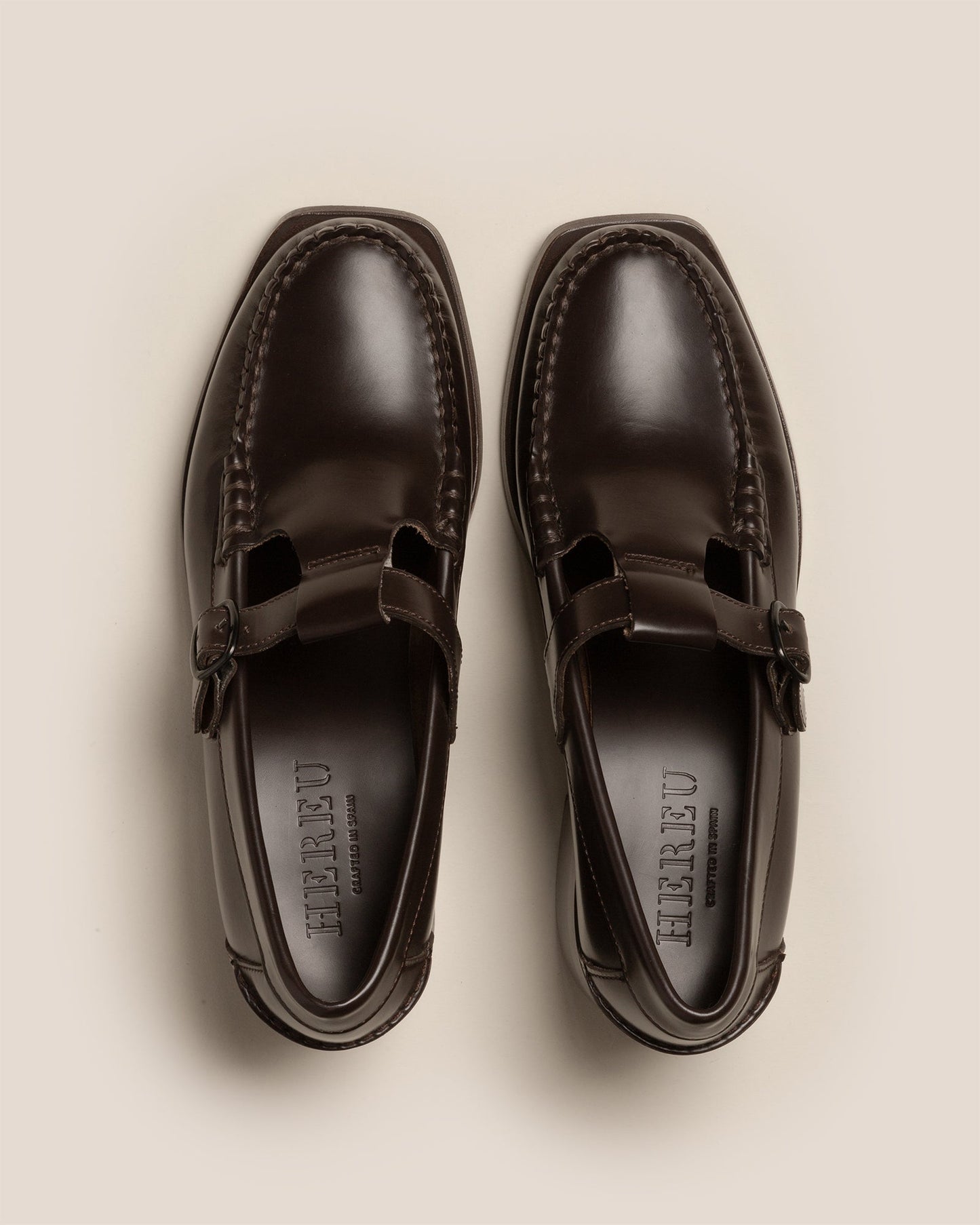 Hereu New ALBER HEELED - T-Bar Loafer - Women