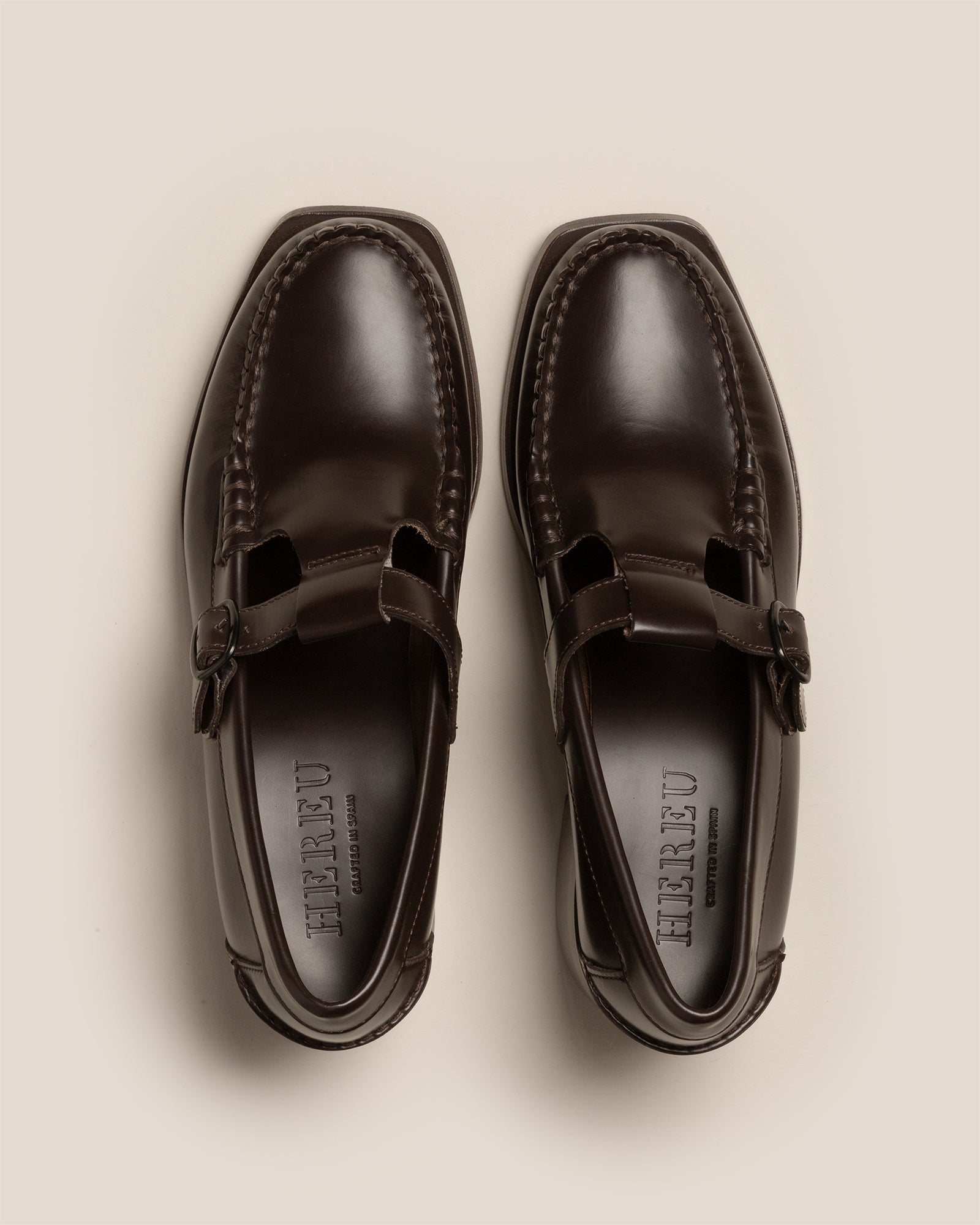 Hereu New ALBER HEELED - T-Bar Loafer - Women