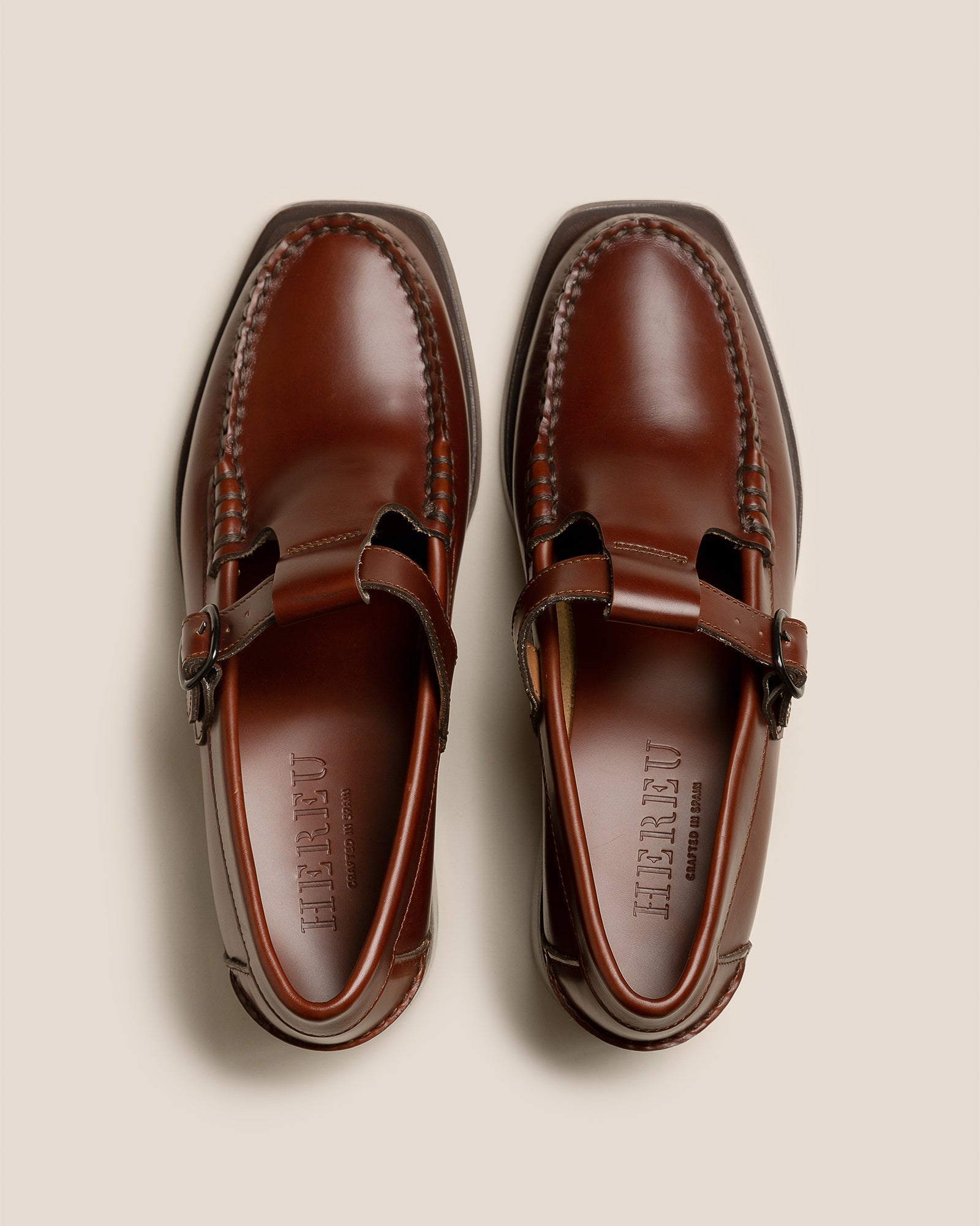 Hereu ALBER HEELED - T-Bar Loafer - Women