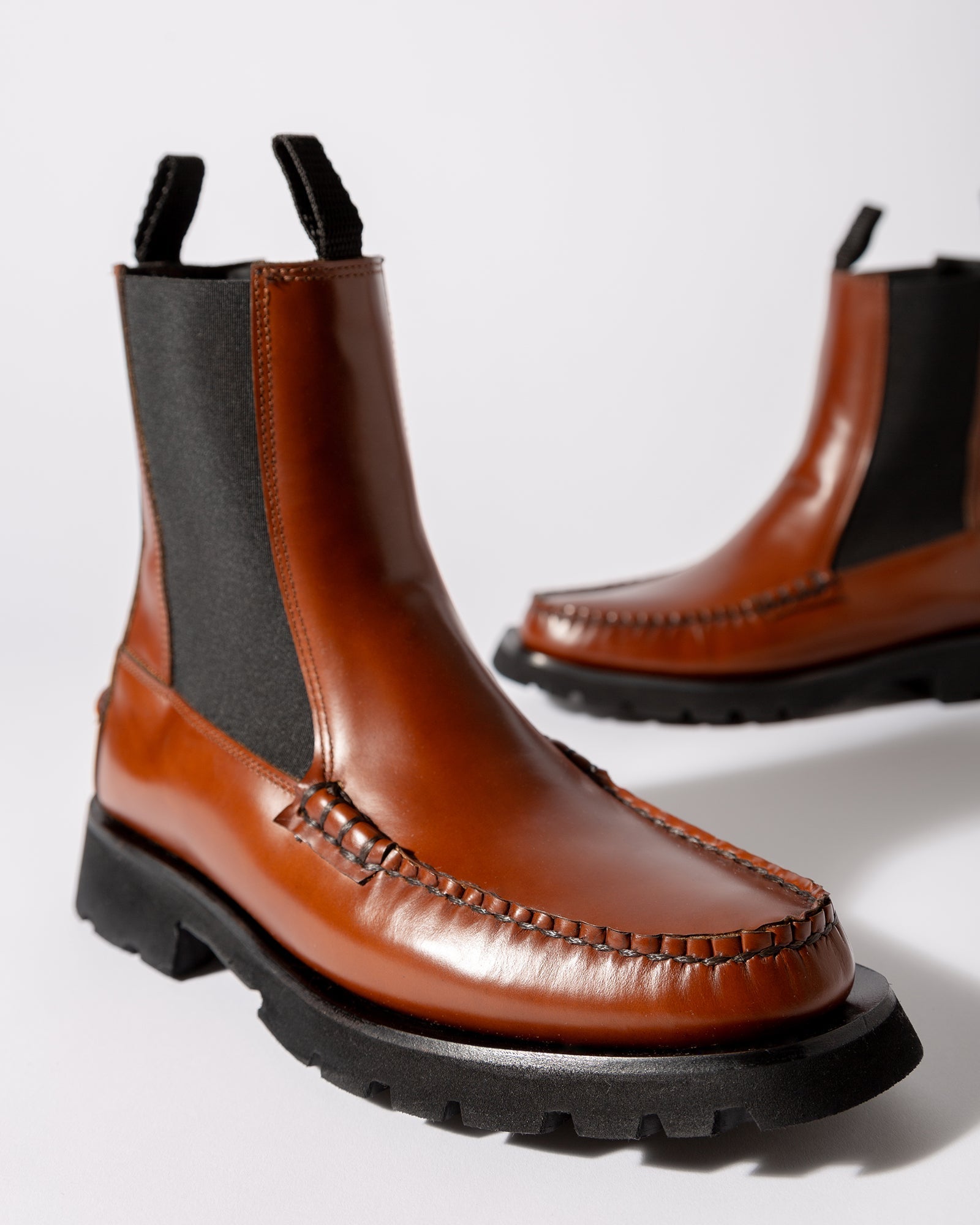 Hereu Hot Sale ALDA SPORT - Tread Sole Low-calf Chelsea Boot - Women
