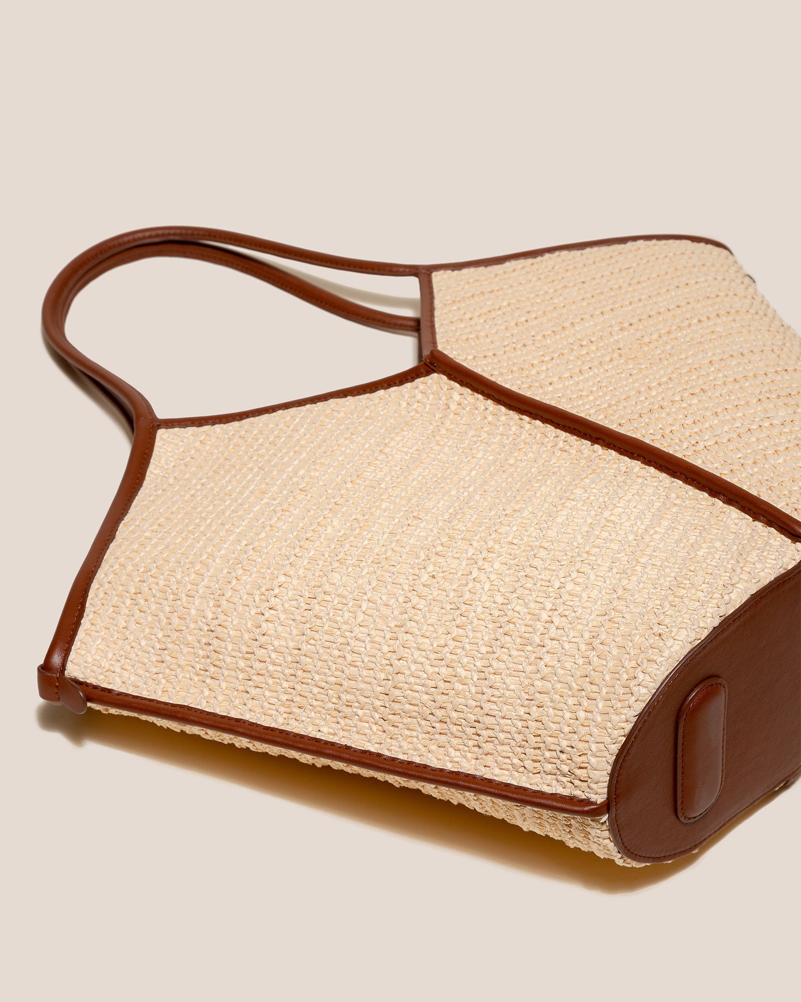 Hereu CALELLA RAFFIA - Leather-trimmed Tote Bag - Women|Men