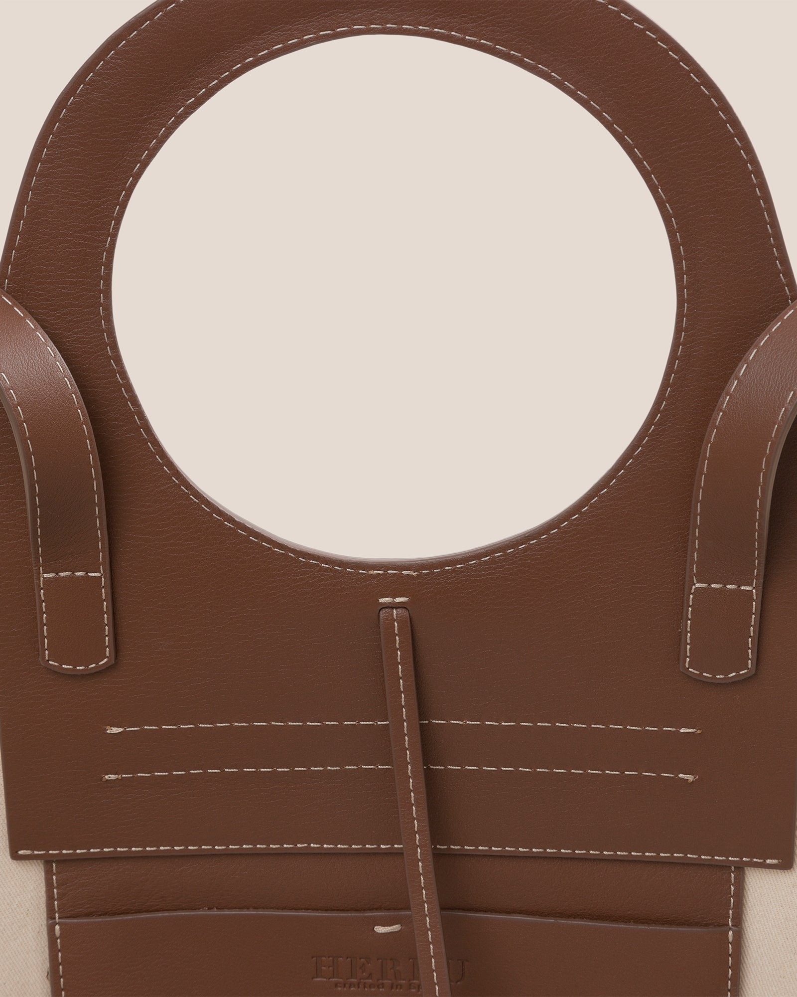 Hereu Outlet CALA S - Leather-trimmed Canvas Tote Bag - Women|Men