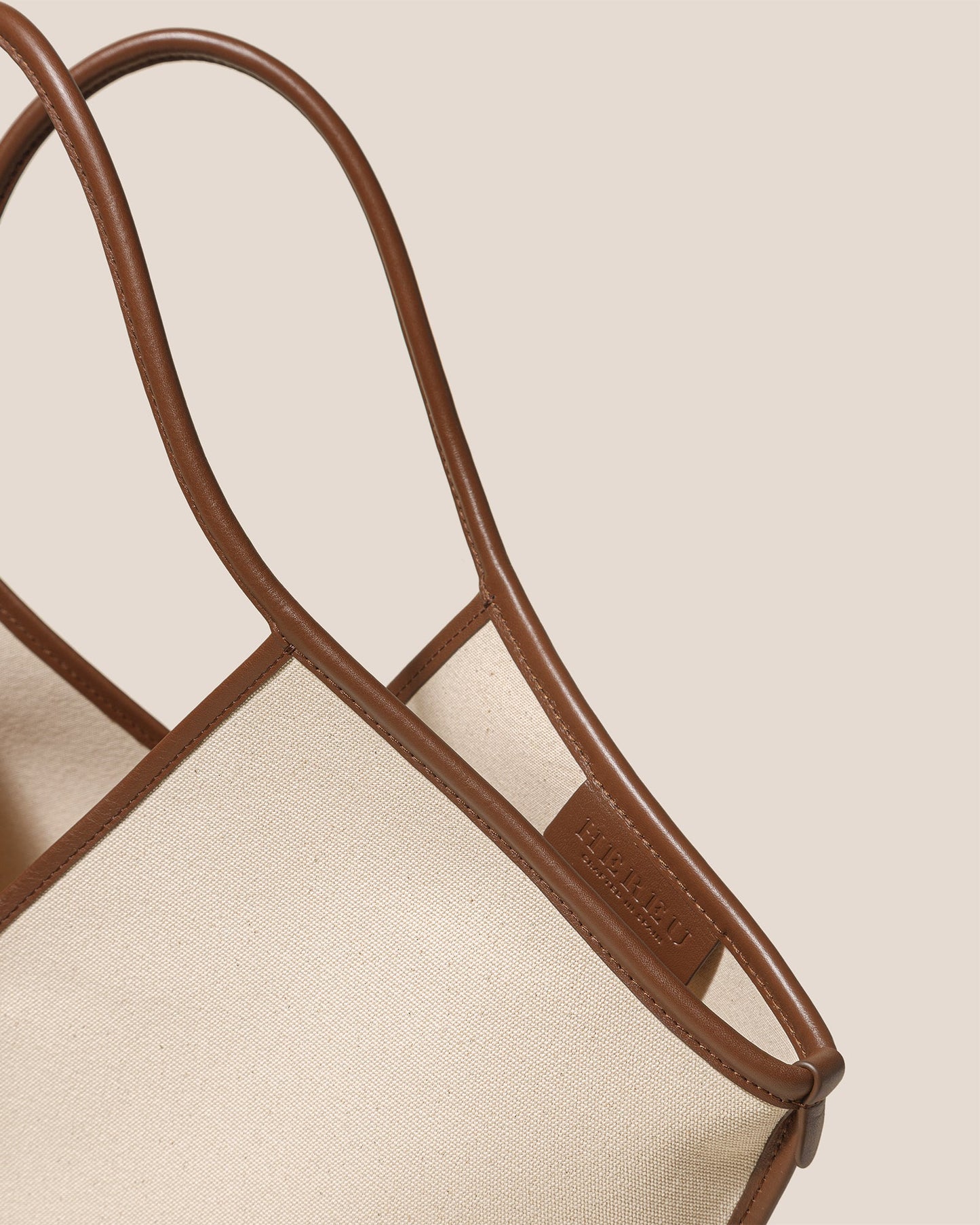 Hereu New CALELLA - Leather-trimmed Organic Cotton Tote Bag - Women|Men