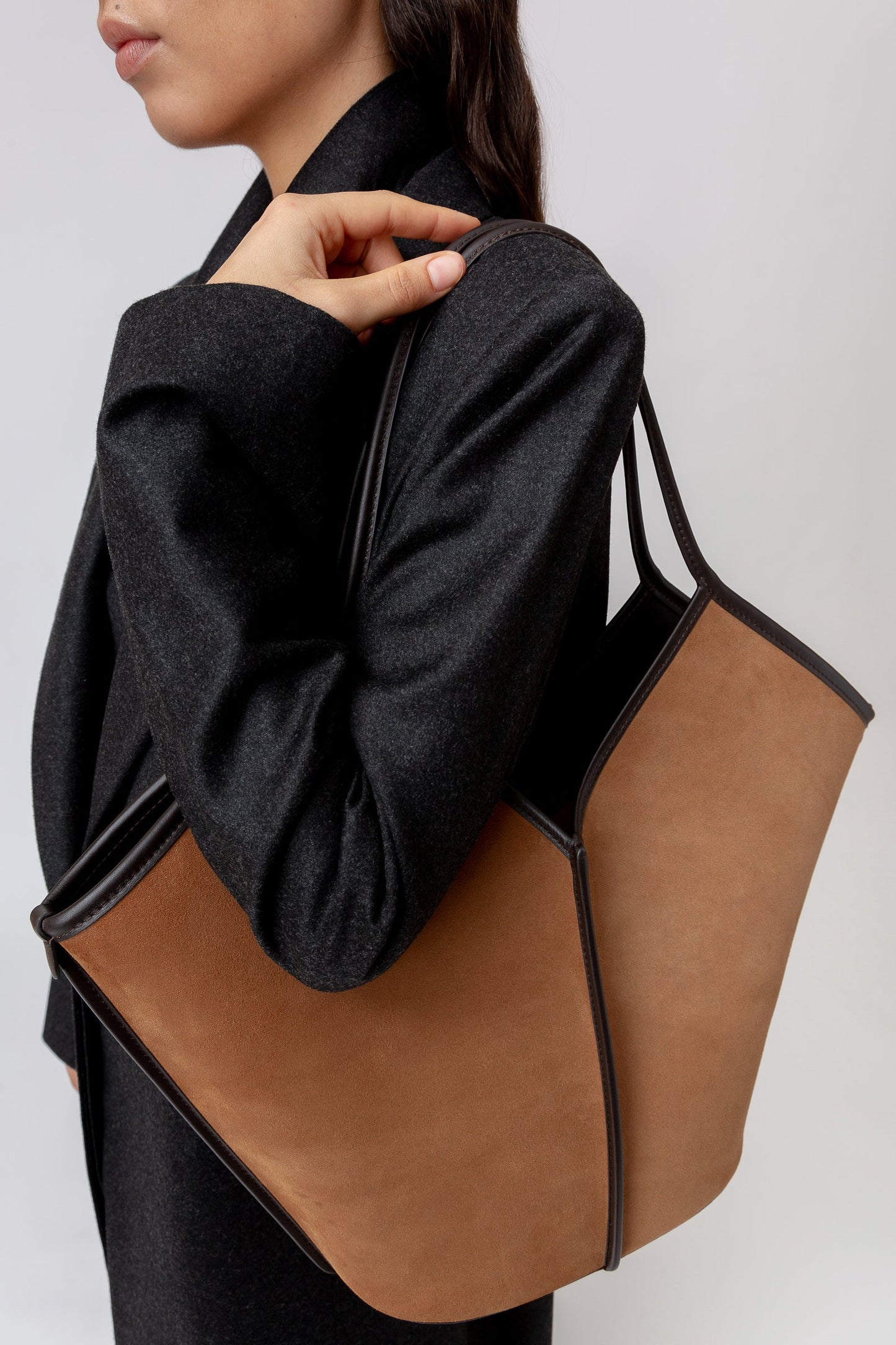 Hereu US CALELLA SUEDE - Calf Suede Tote Bag - Women|Men