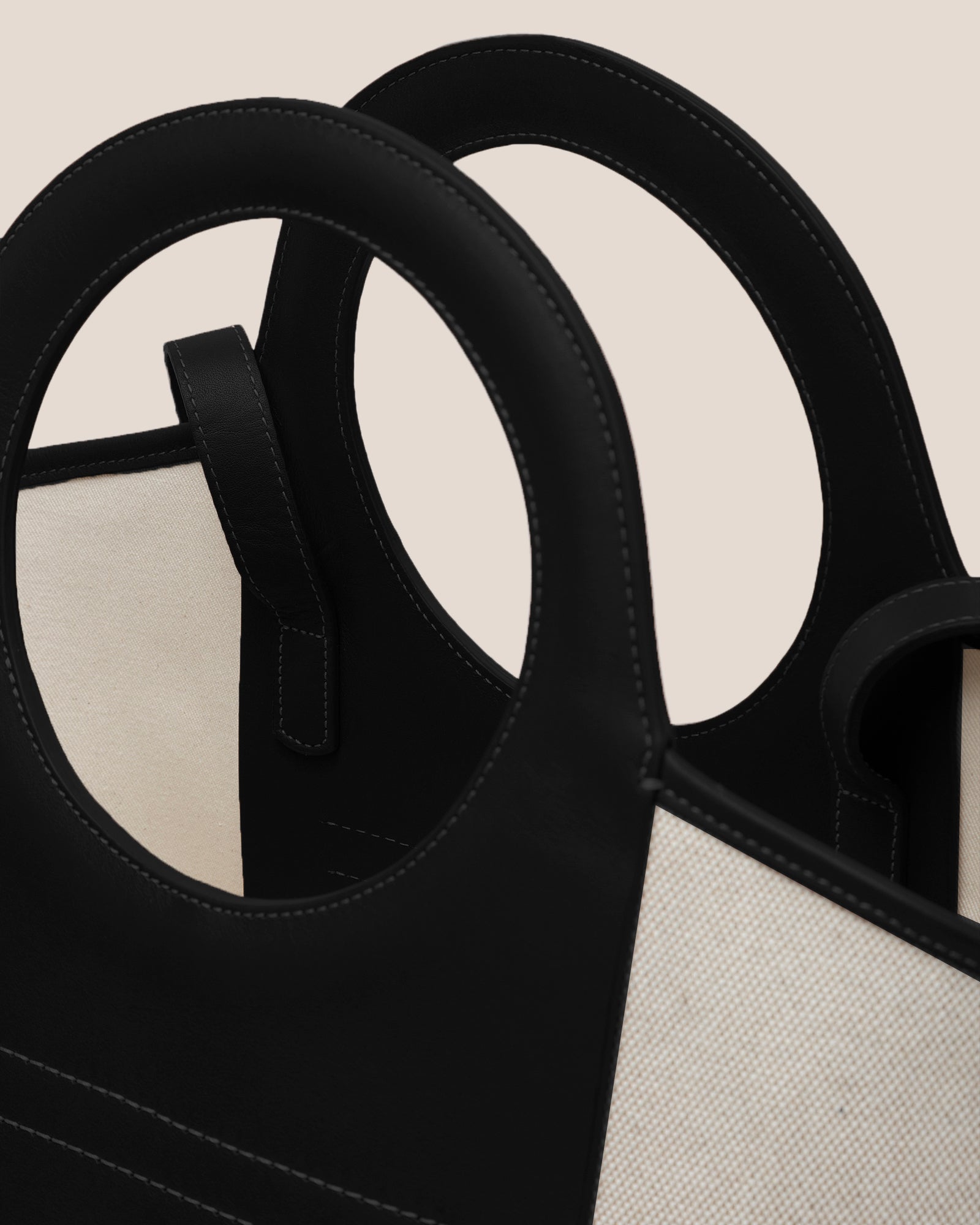 Hereu On sale CALA S - Leather-trimmed Canvas Tote Bag - Women|Men