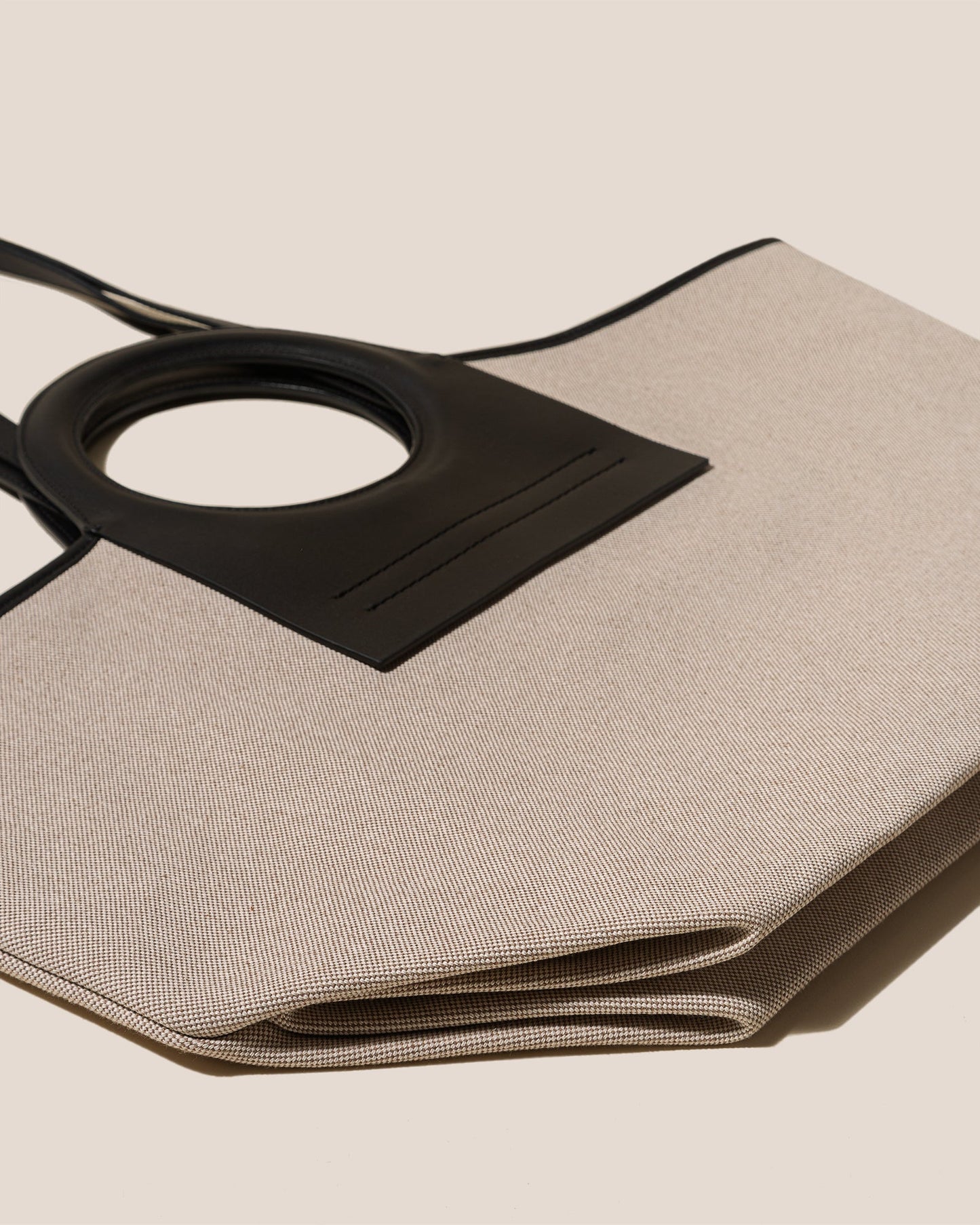 Hereu On sale CALA S - Leather-trimmed Canvas Tote Bag - Women|Men