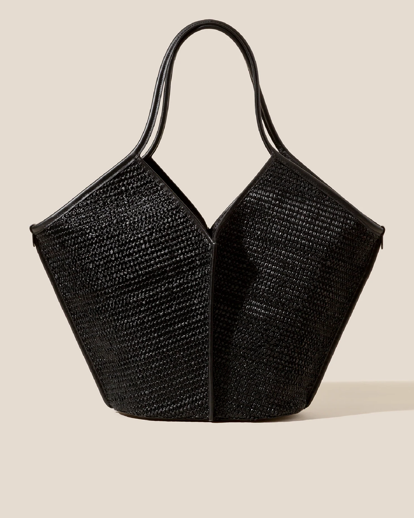 Hereu Online CALELLA RAFFIA - Leather-trimmed Tote Bag - Women|Men
