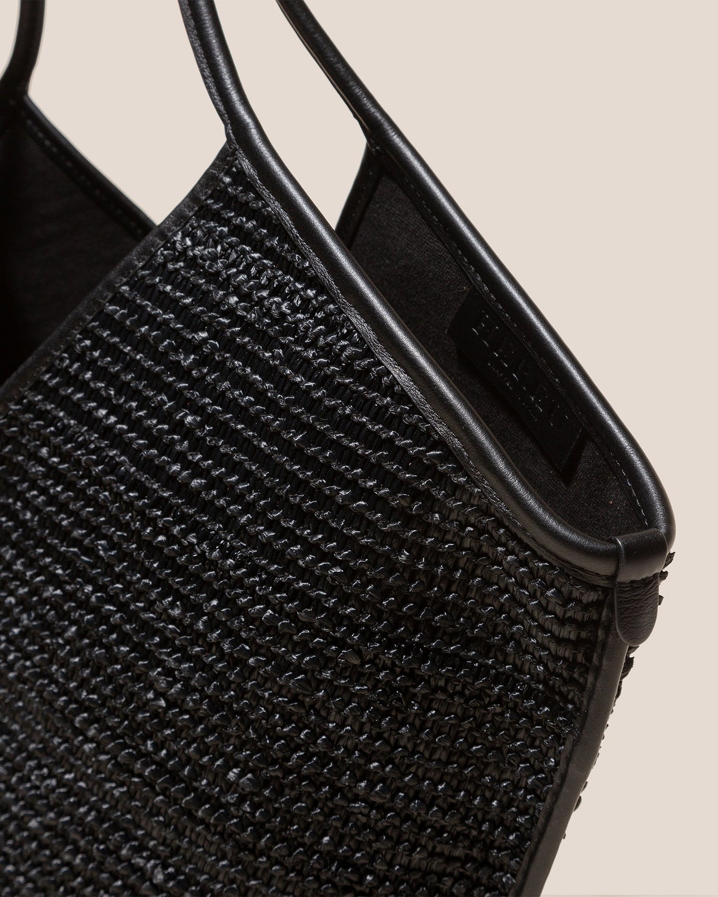 Hereu Online CALELLA RAFFIA - Leather-trimmed Tote Bag - Women|Men