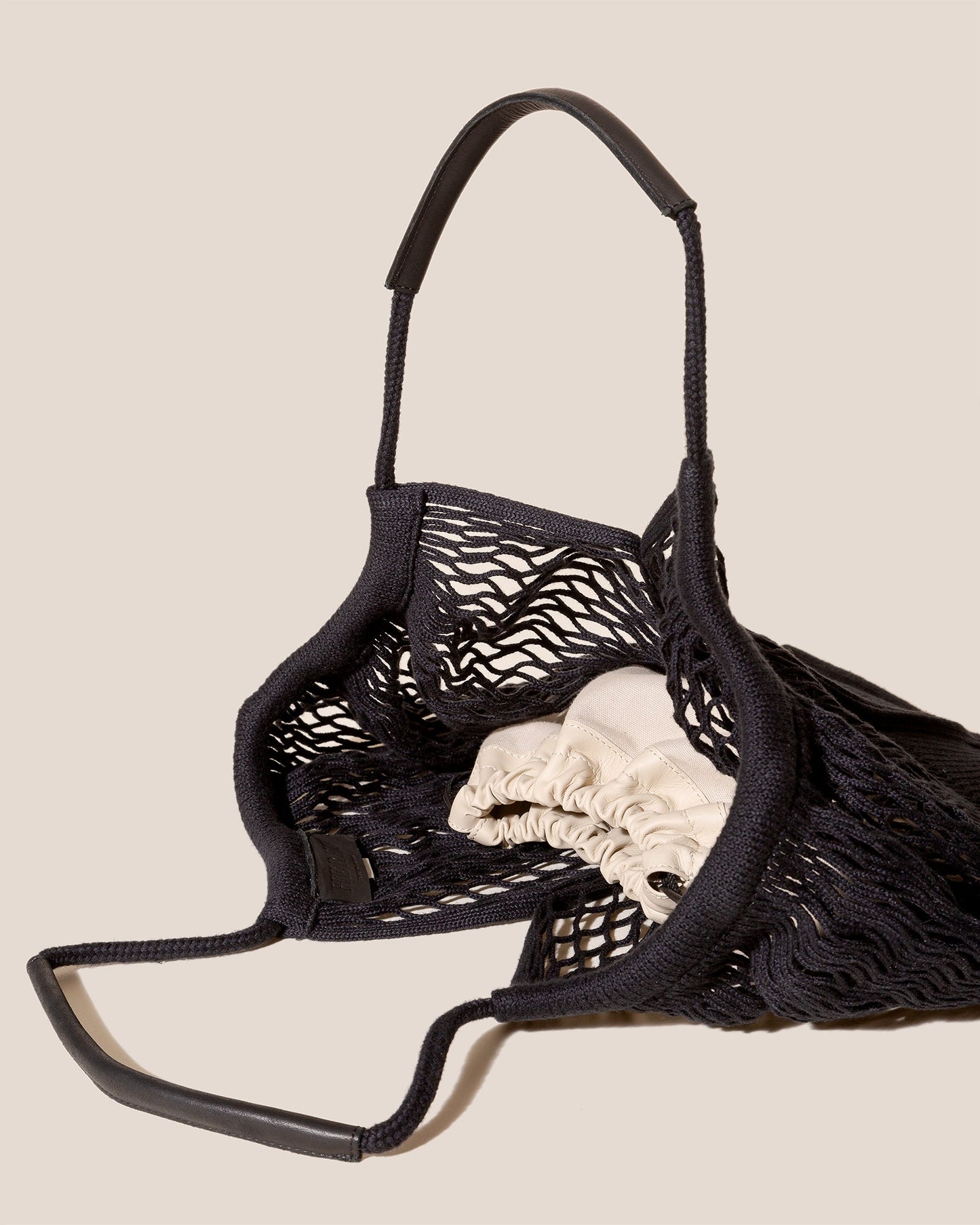 Hereu New CALELLA FILT - Knitted Cotton Net Bag - Women