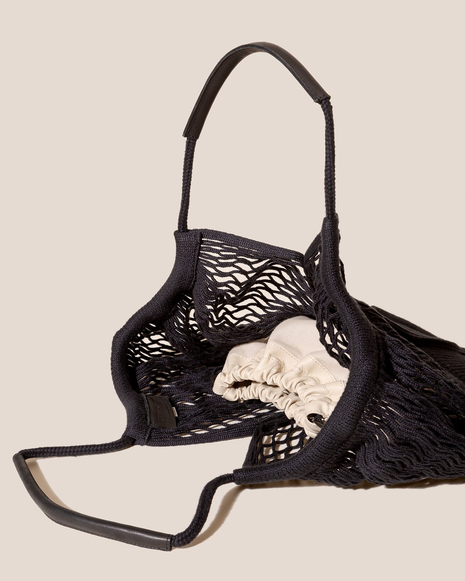 Hereu New CALELLA FILT - Knitted Cotton Net Bag - Women