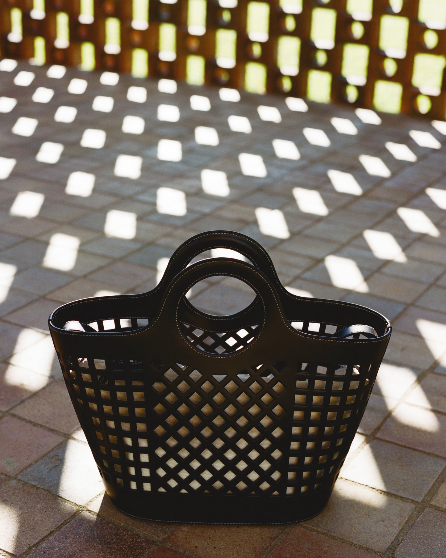 Hereu Hot Sale COLMADO - Cut-out Leather Tote Bag - Women