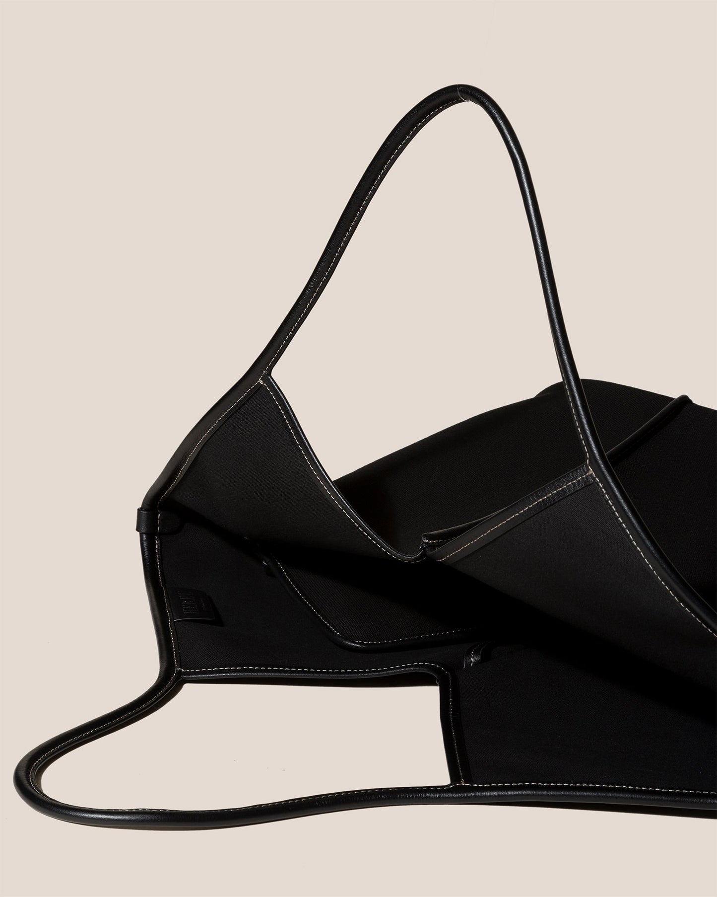 Hereu CALELLA - Leather-trimmed Organic Cotton Tote Bag - Women|Men
