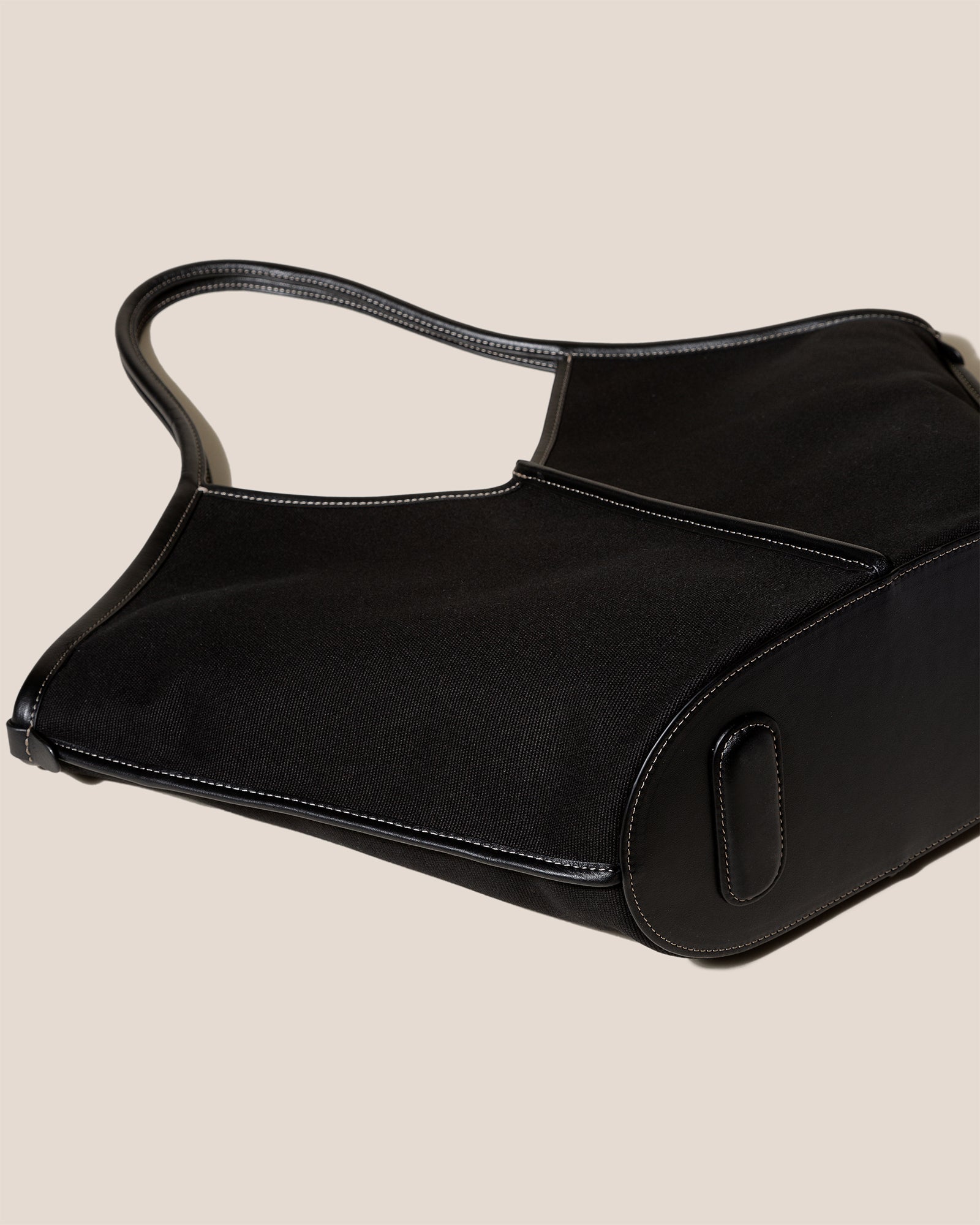 Hereu CALELLA - Leather-trimmed Organic Cotton Tote Bag - Women|Men