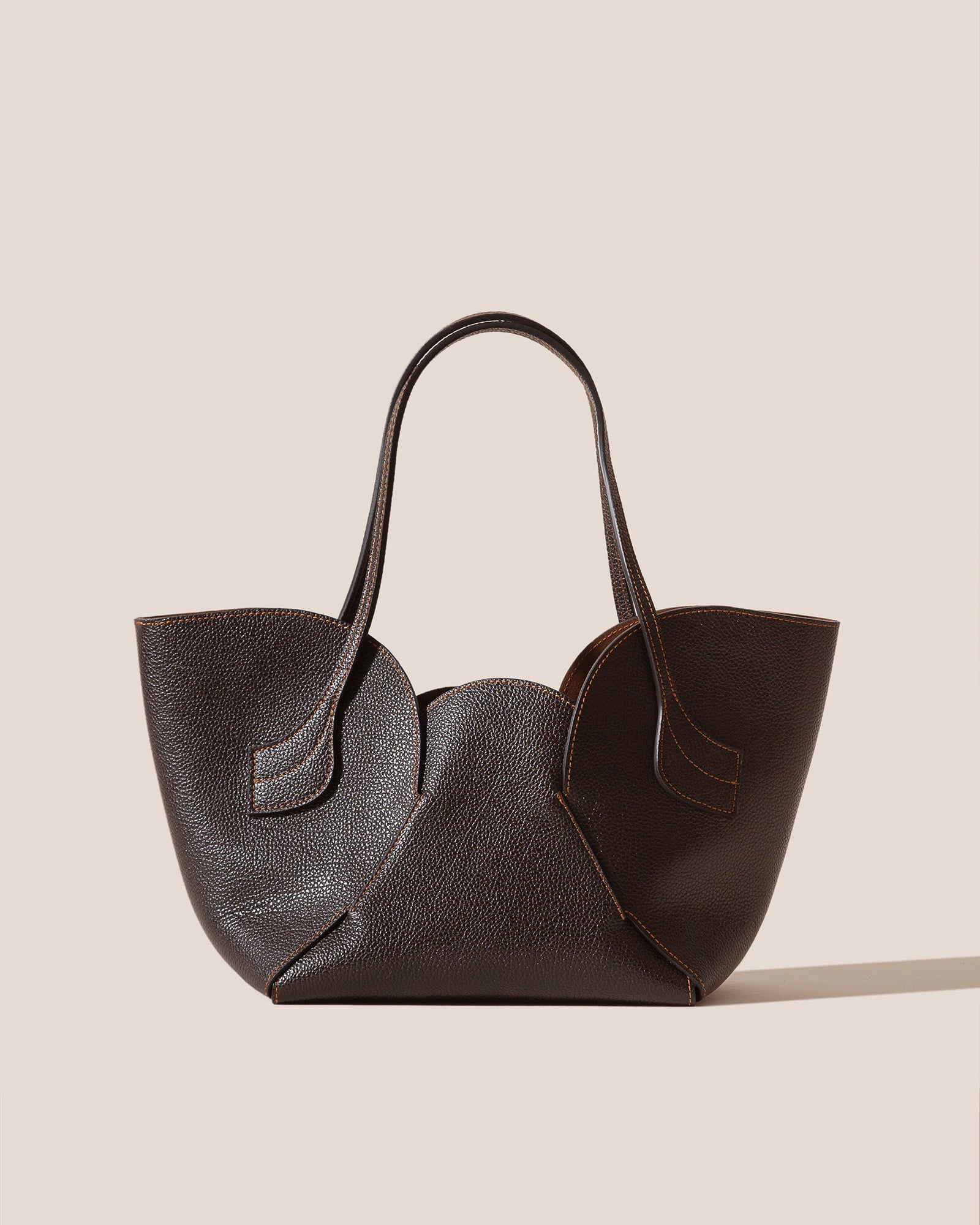 Hereu Online SEPAL S GRAINY - Tulip Shape Zipped Tote Bag - Women