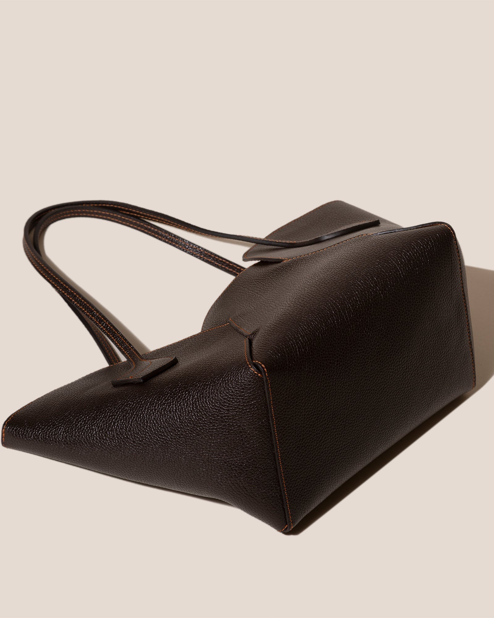 Hereu Online SEPAL S GRAINY - Tulip Shape Zipped Tote Bag - Women