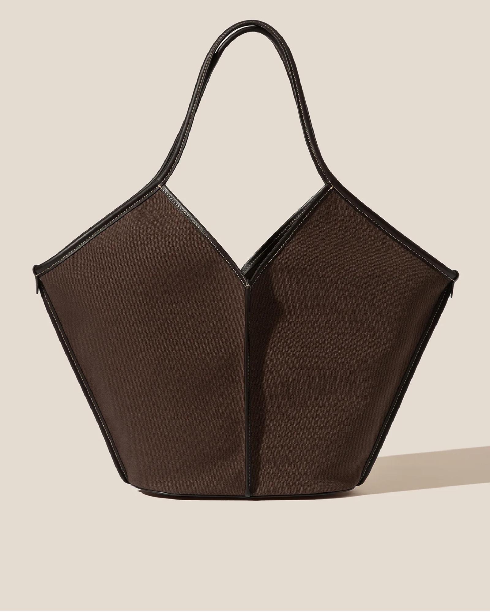 Hereu New CALELLA - Leather-trimmed Organic Cotton Tote Bag - Women|Men