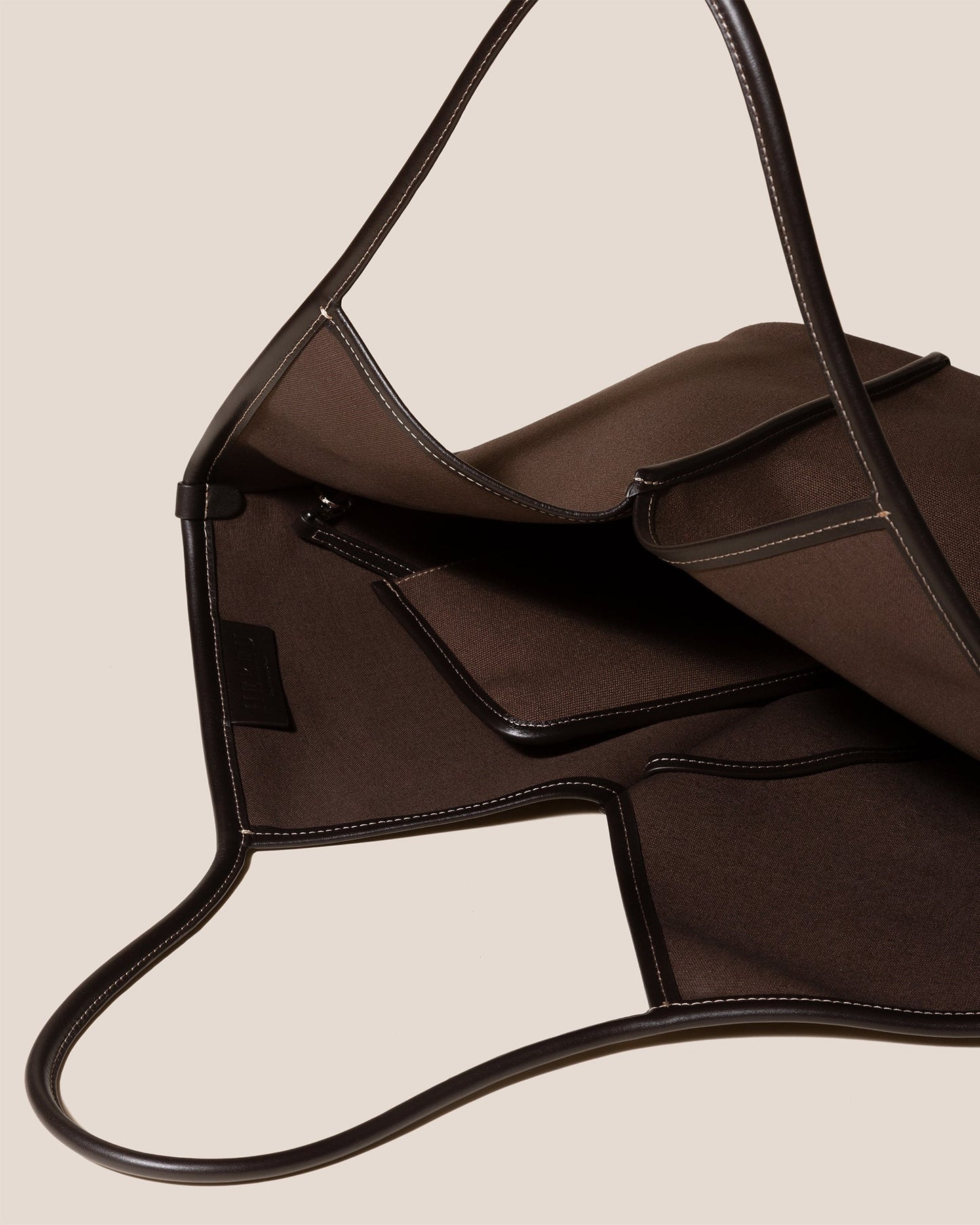 Hereu New CALELLA - Leather-trimmed Organic Cotton Tote Bag - Women|Men