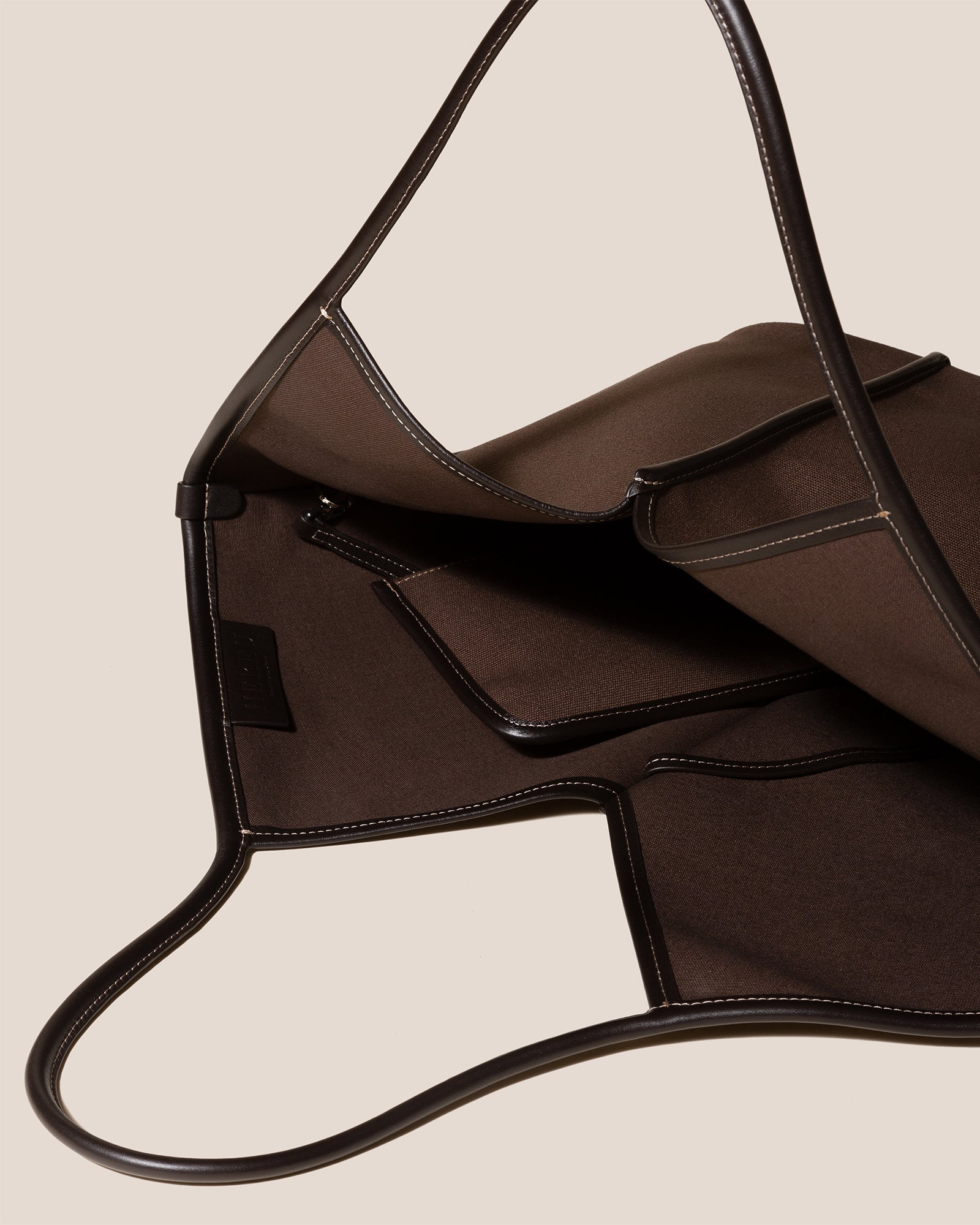 Hereu New CALELLA - Leather-trimmed Organic Cotton Tote Bag - Women|Men