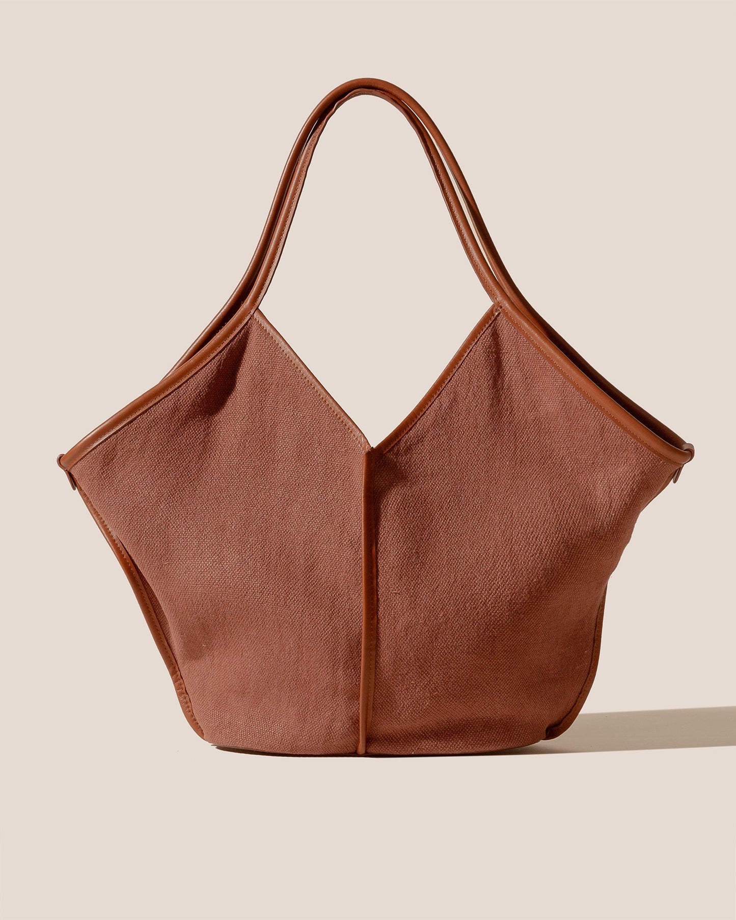 Hereu Sale CALELLA SOFT LINEN - Leather-trimmed Tote Bag - Women|Men