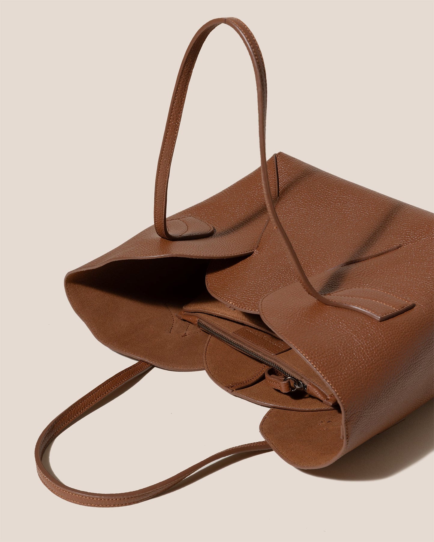 Hereu For sale SEPAL S GRAINY - Tulip Shape Zipped Tote Bag - Women