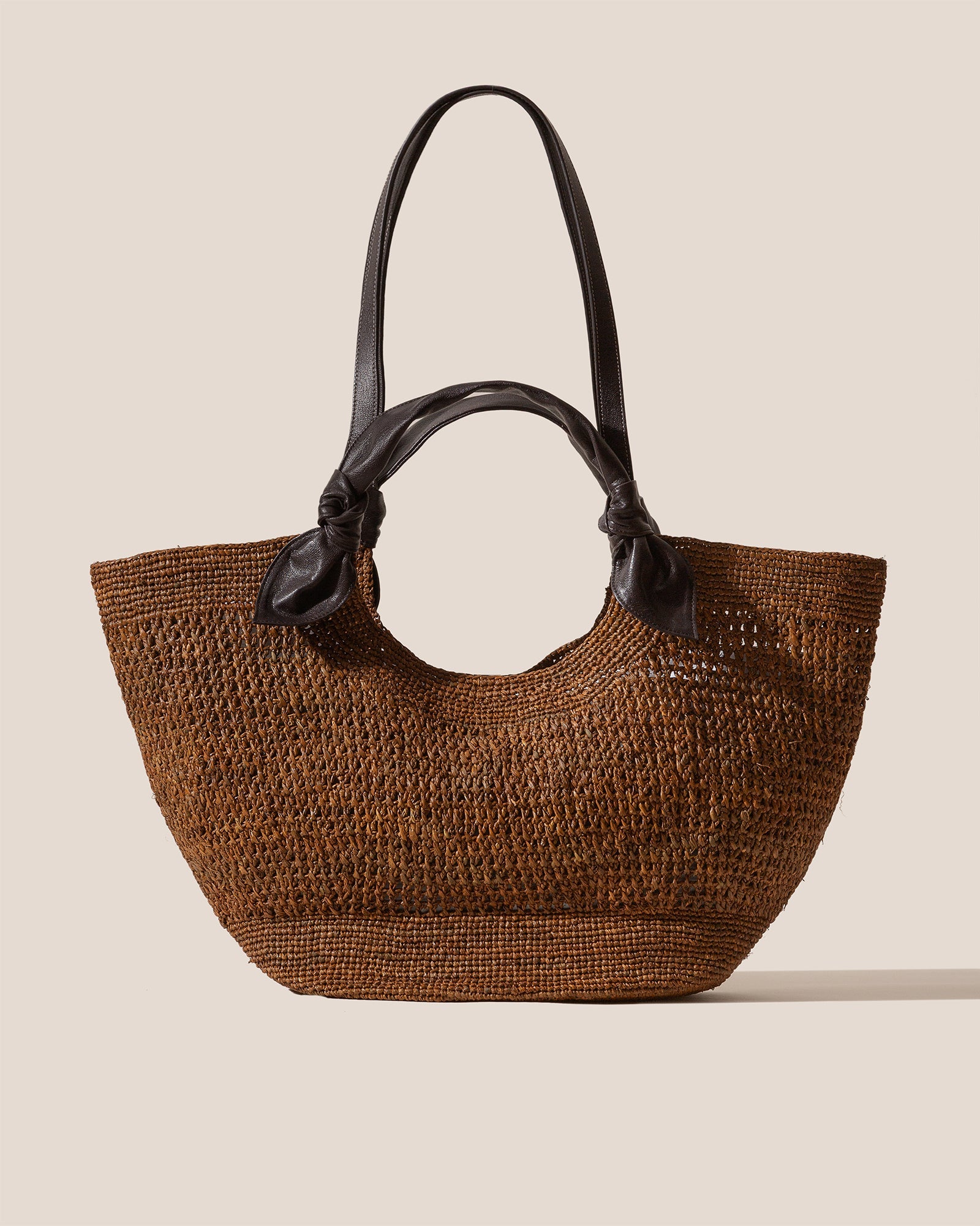 Hereu Outlet FONOL L RAFFIA - Crocheted Raffia Basket - Women