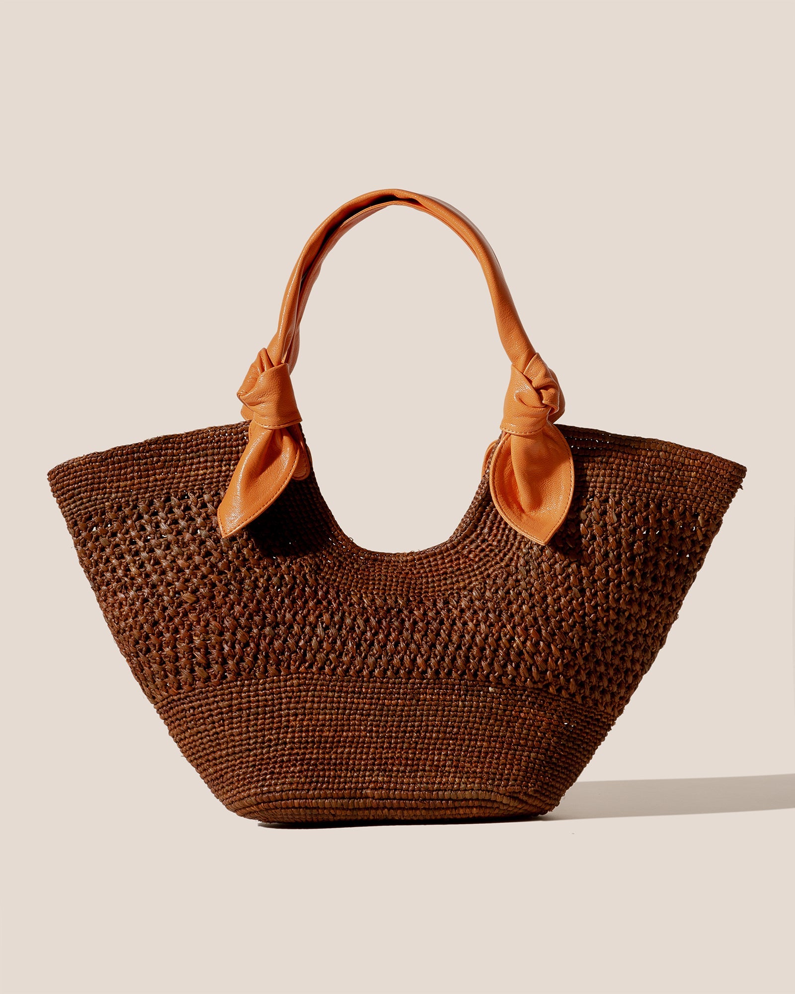 Hereu US FONOL - Crocheted Raffia Basket - Women