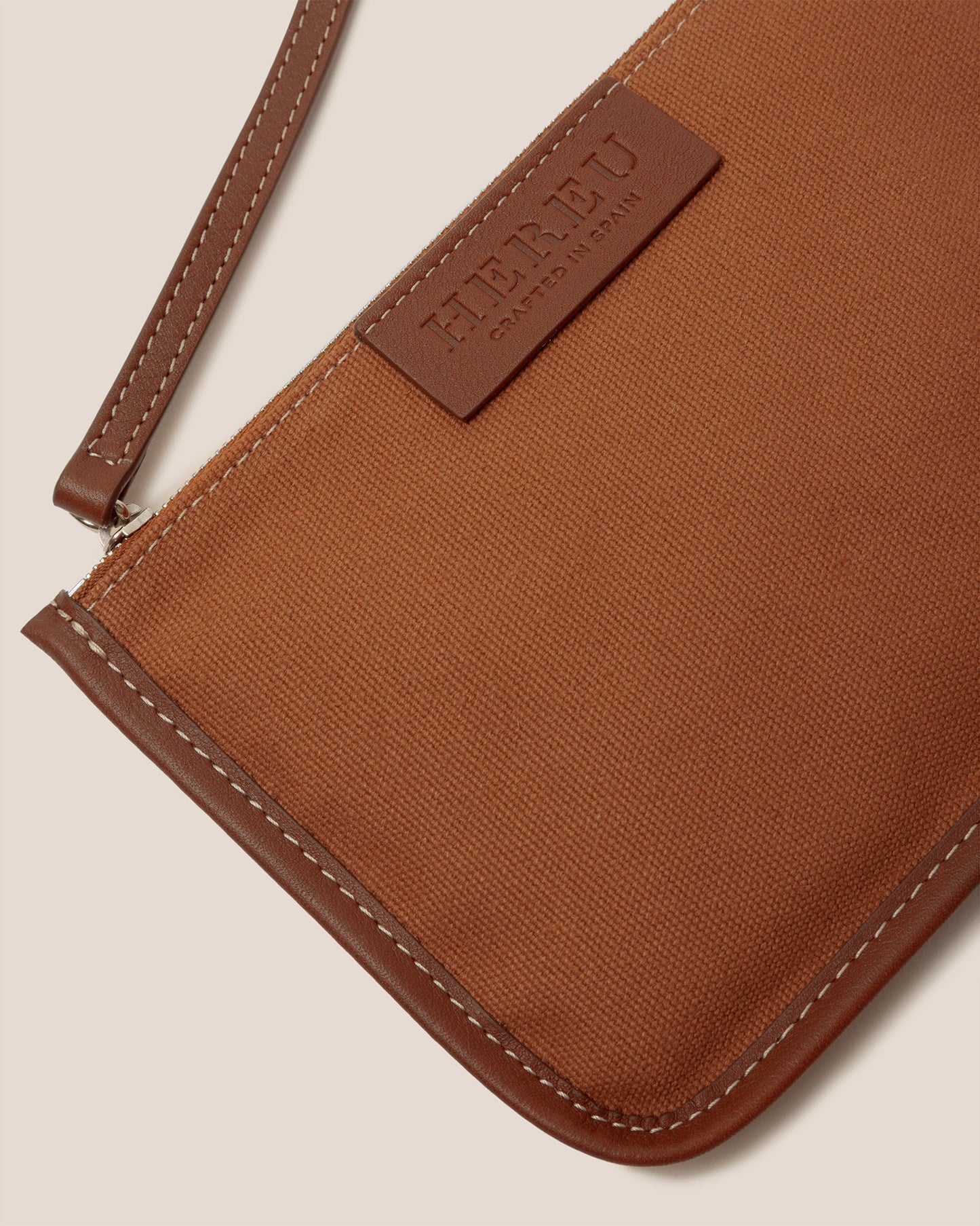 Hereu CALELLA - Leather-trimmed Organic Cotton Tote Bag - Women|Men