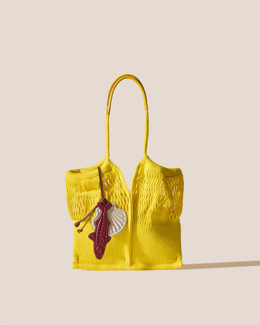 Hereu On sale CALELLA FILT S CHARM - Knitted Cotton Net Bag - Women