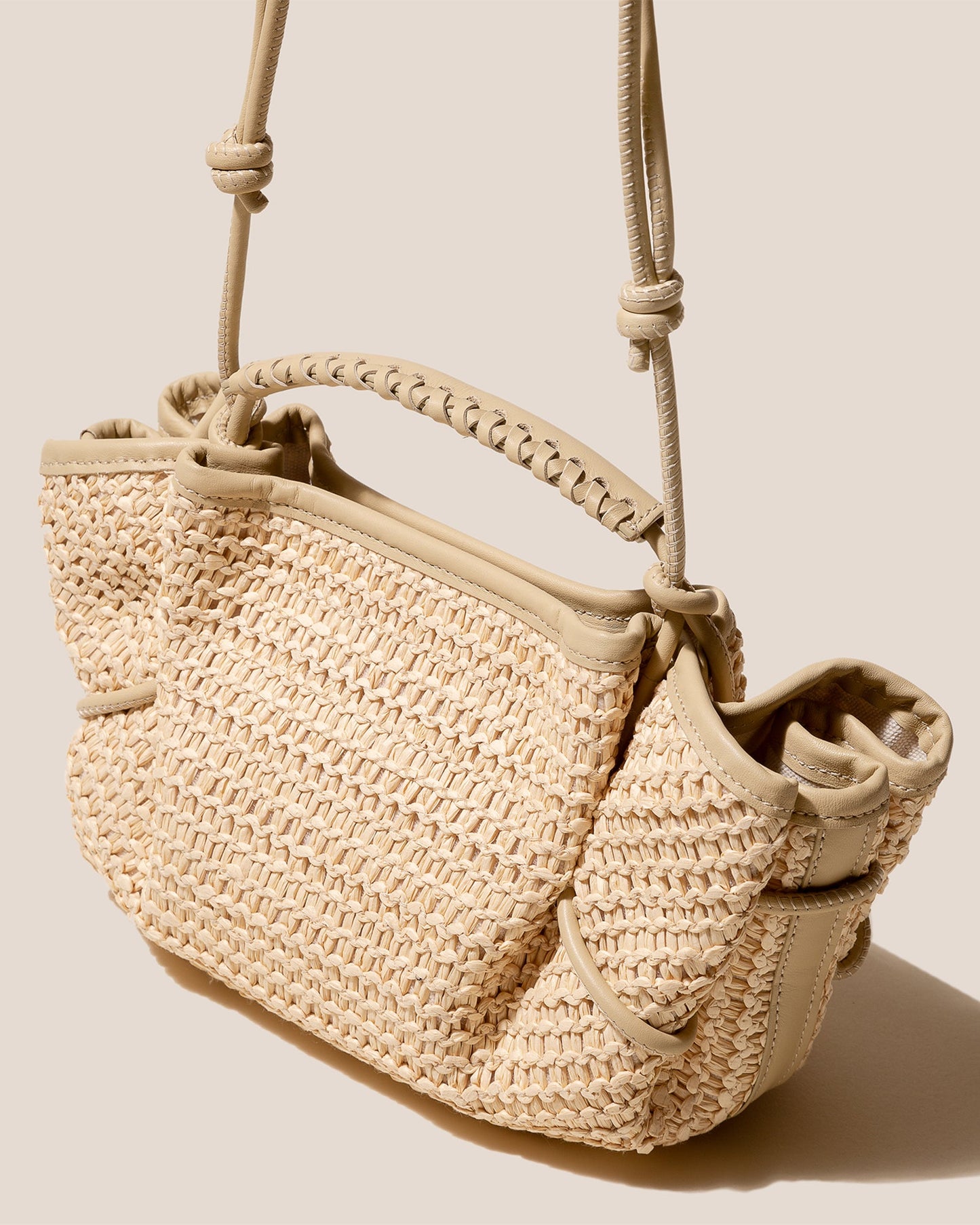 Hereu Sale ARTA MINI RAFFIA - Pleated Crossbody Bag - Women