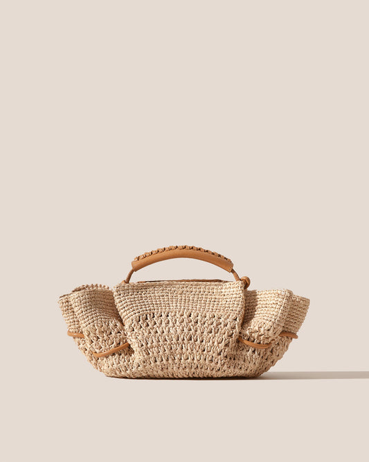 Hereu For sale ARTA MINI CROCHET RAFFIA - Pleated Crossbody Bag - Women