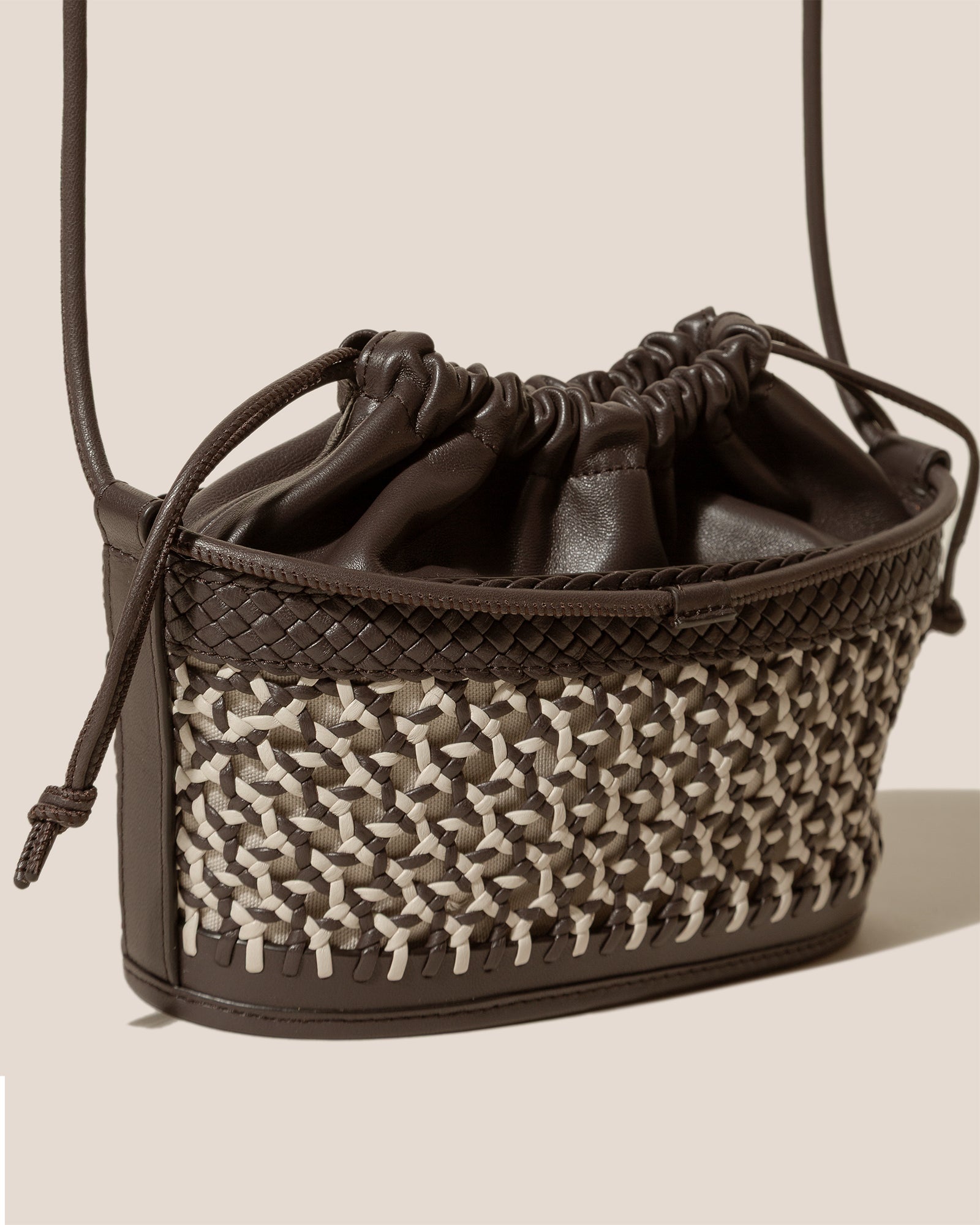 Hereu Discount GAIA - Woven Bucket Crossbody Bag - Women
